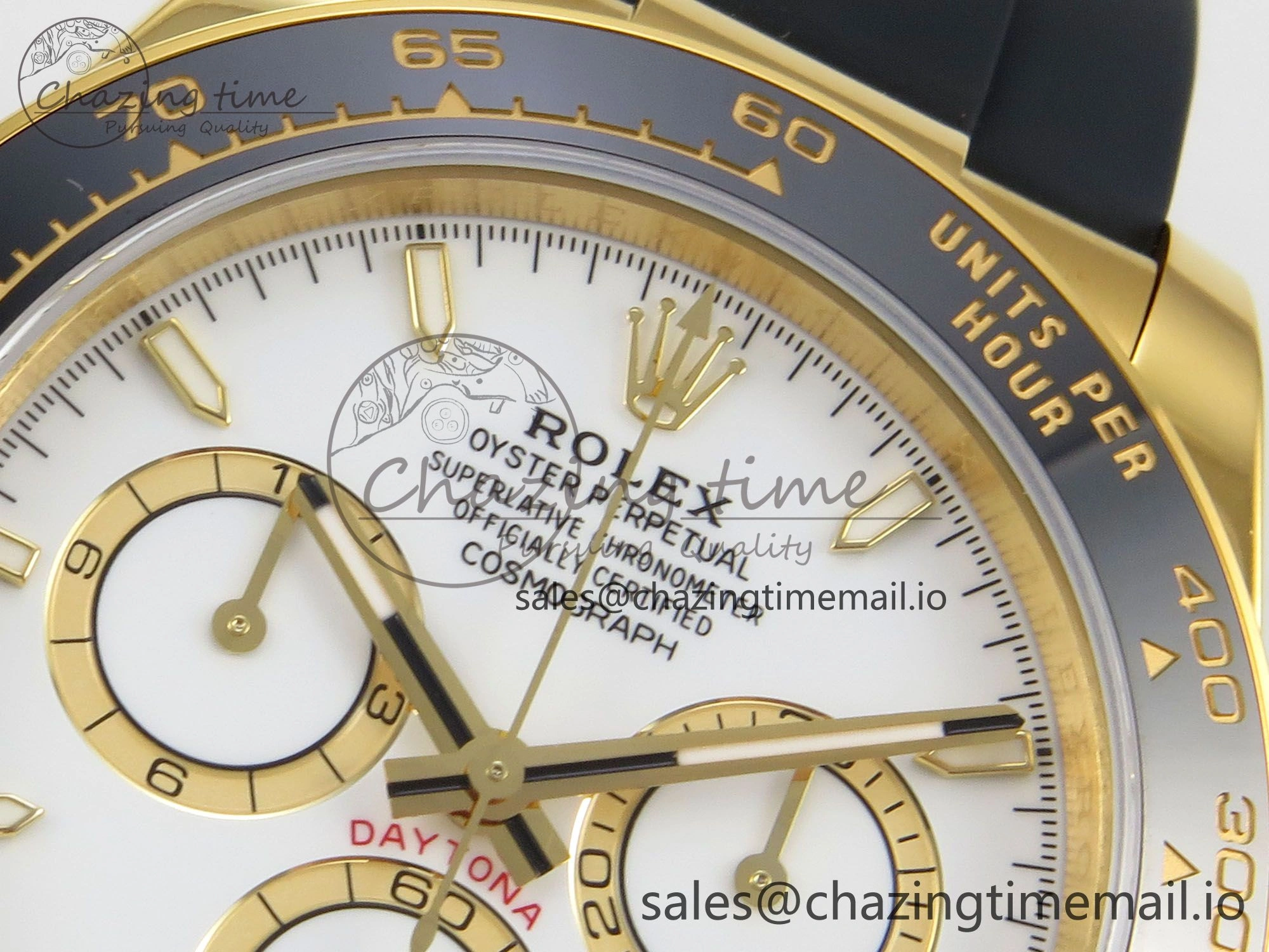 Daytona 126518 VSF 1:1 Best Edition White Dial on Oysterflex Strap VS4131 V2 (Weighted)