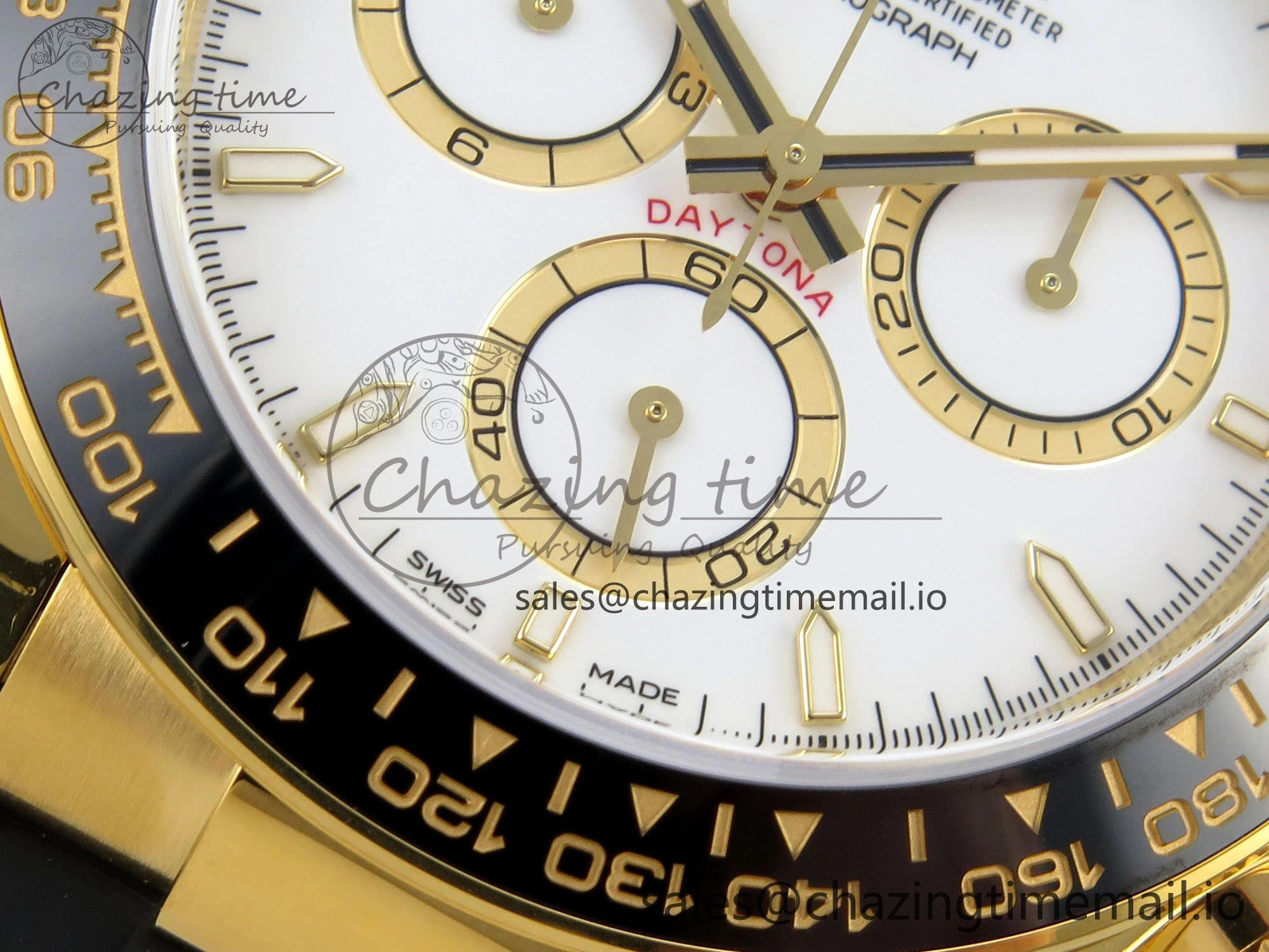 Daytona 126518 VSF 1:1 Best Edition White Dial on Oysterflex Strap VS4131 V2 (Weighted)