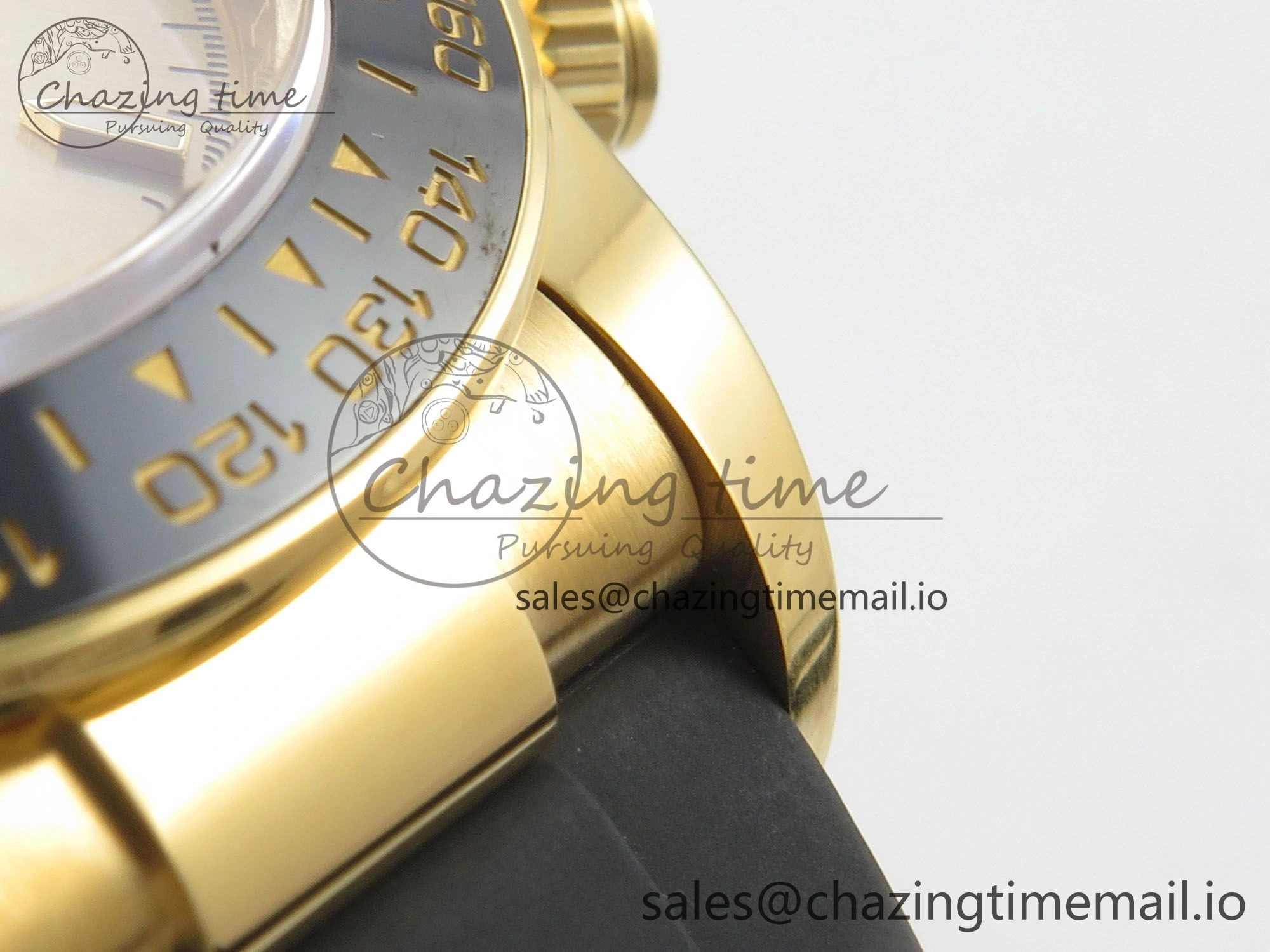 Daytona 126518 VSF 1:1 Best Edition YG Black Dial on Oysterflex Strap VS4131 V2 (Weighted)