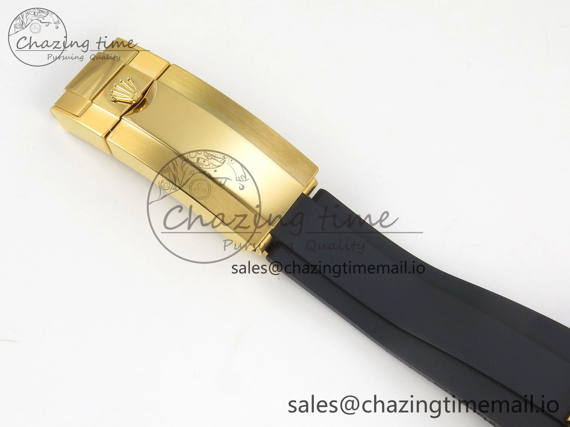 Daytona 126518 YG Clean 1:1 Best Edition Black Dial on Oysterflex Strap DD4131