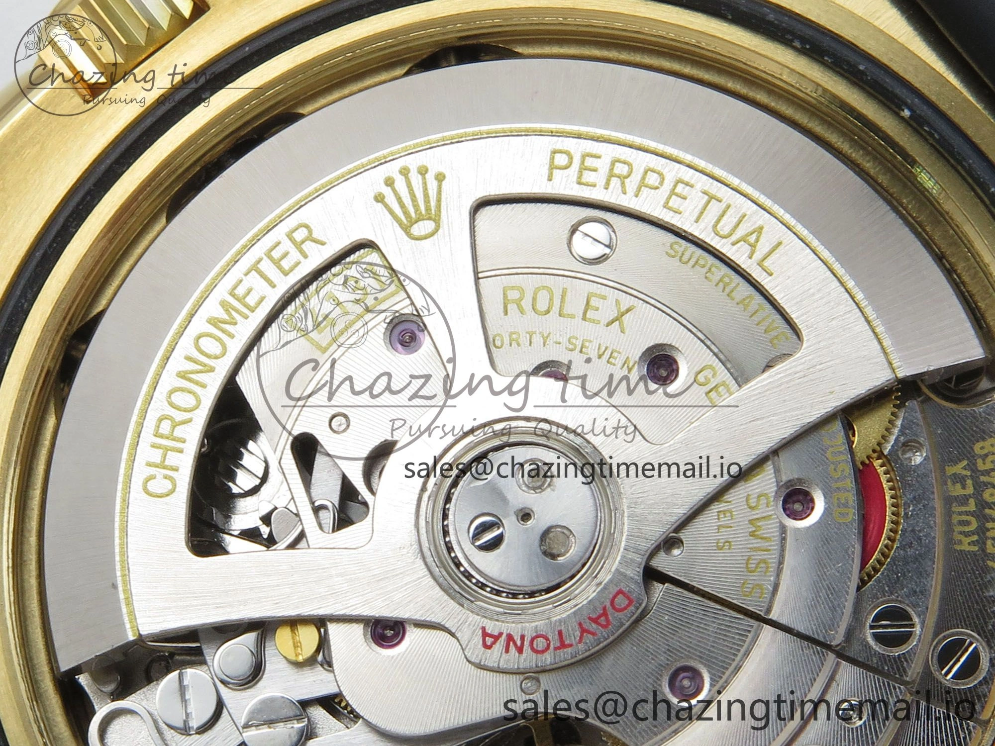 Daytona 126518 YG Clean 1:1 Best Edition Black Dial on Oysterflex Strap DD4131