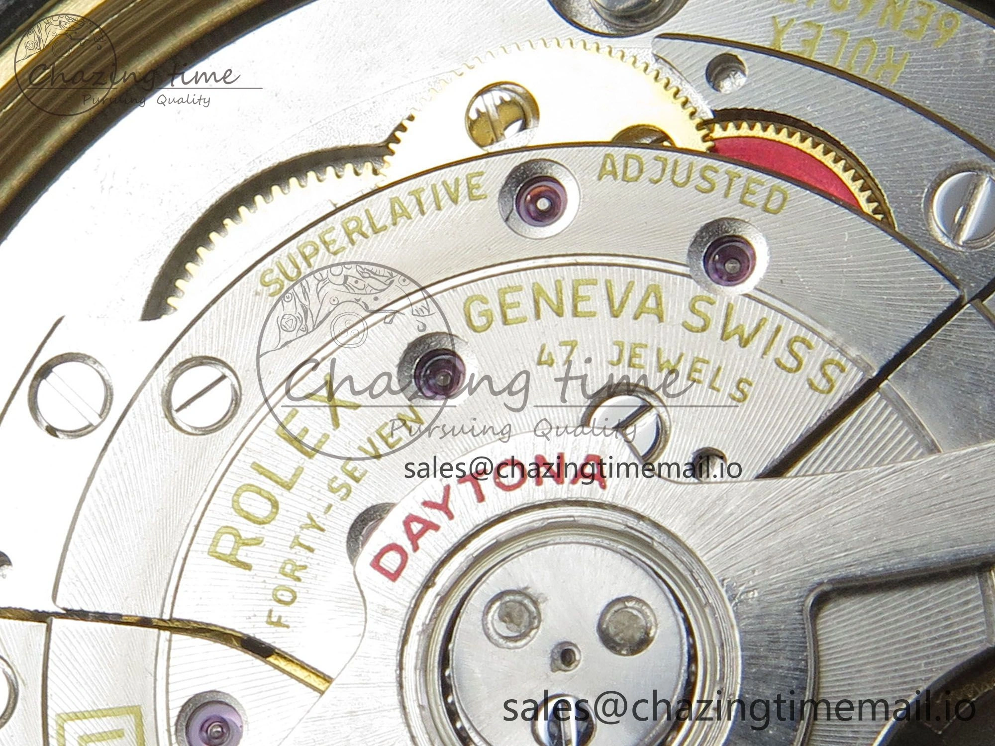 Daytona 126518 YG Clean 1:1 Best Edition Black Dial on Oysterflex Strap DD4131