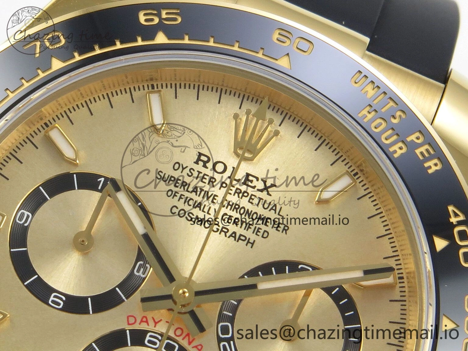 Daytona 126518 YG Clean 1:1 Best Edition YG Dial on Oysterflex Strap DD4131