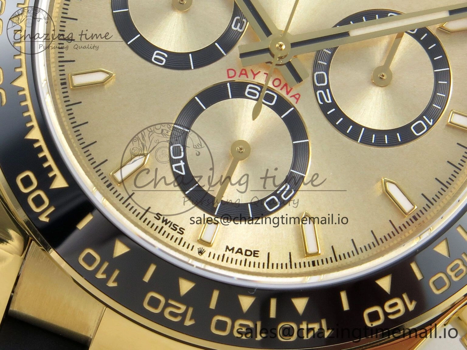 Daytona 126518 YG Clean 1:1 Best Edition YG Dial on Oysterflex Strap DD4131