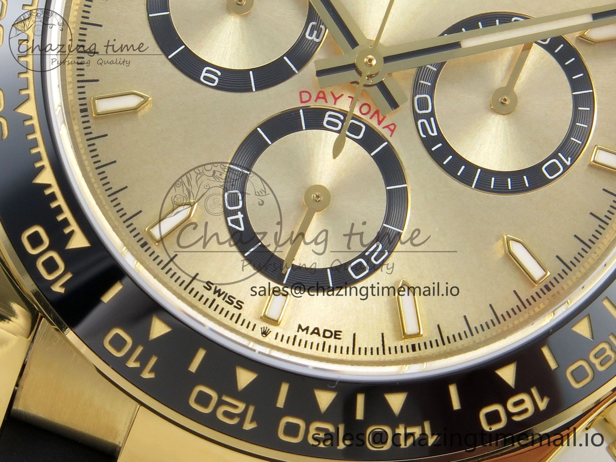Daytona 126518 YG Clean 1:1 Best Edition YG Dial on Oysterflex Strap DD4131