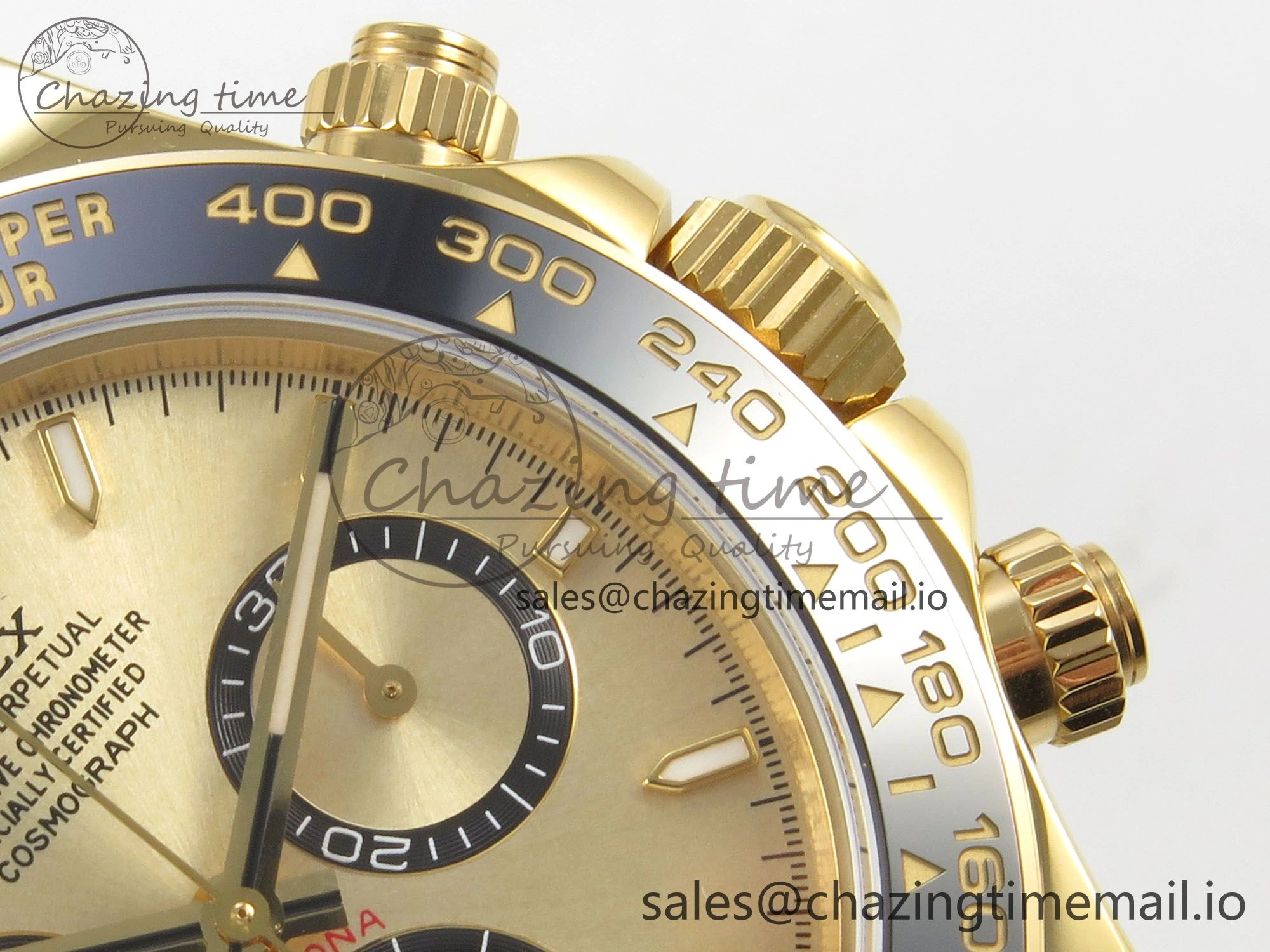 Daytona 126518 YG Clean 1:1 Best Edition YG Dial on Oysterflex Strap DD4131