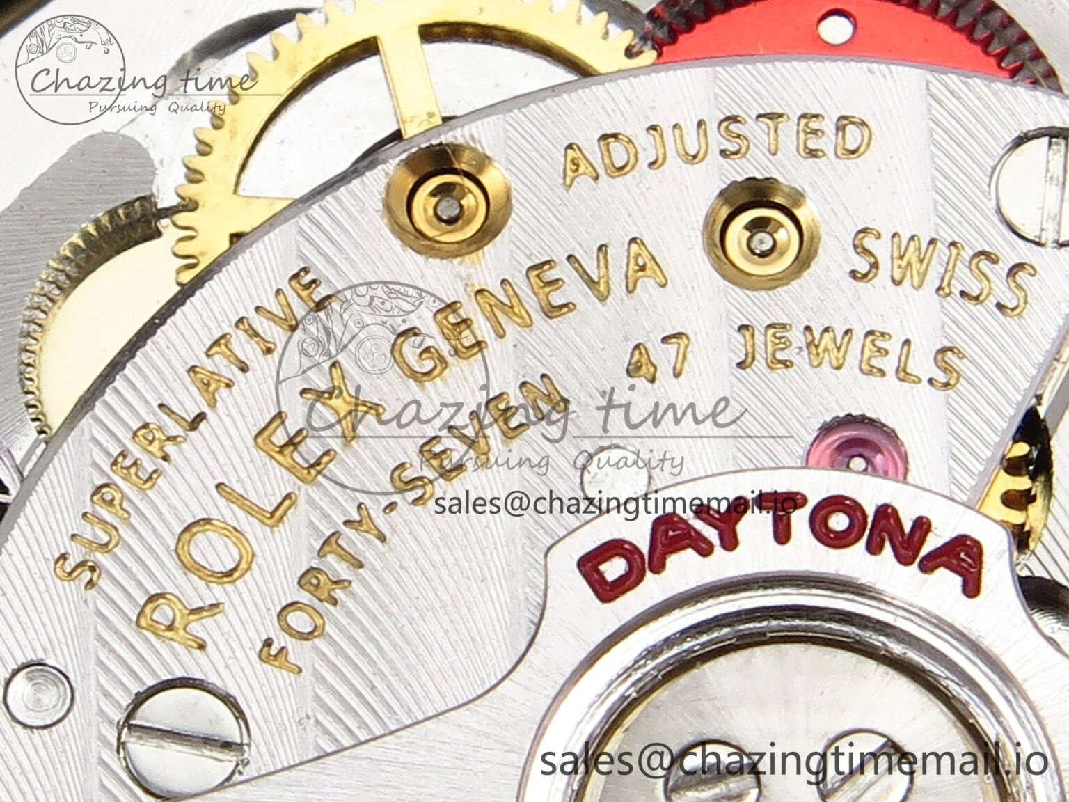 Daytona 126518LN APF 1:1 Best Edition 904L Steel YG Dial on Black Rubber Strap DD4131