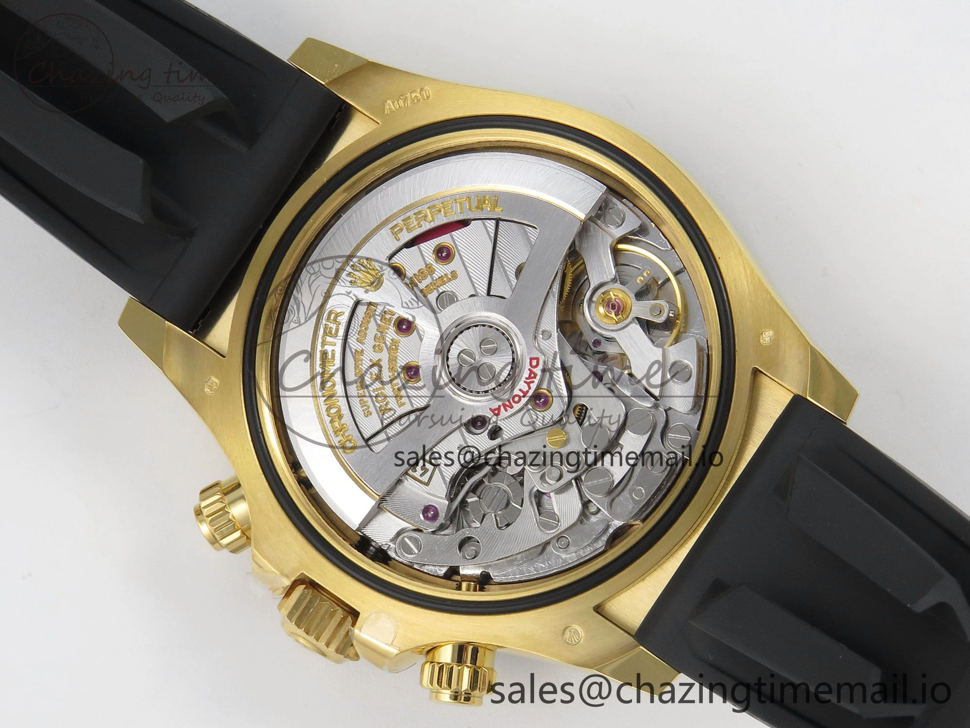 Daytona 126518LN THBF 1:1 Best Edition YG Black Dial on Oysterflex Strap SH4131