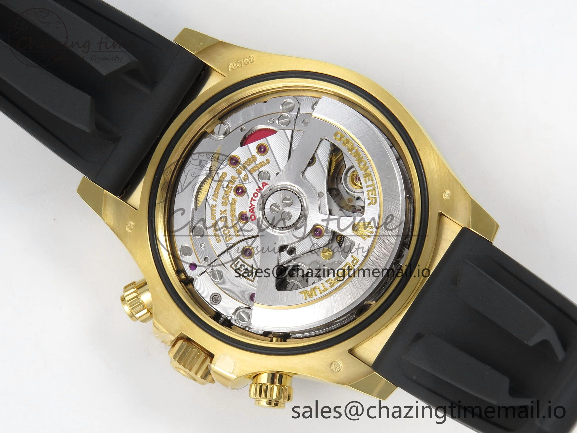 Daytona 126518LN THBF 1:1 Best Edition YG Black Dial on Oysterflex Strap SH4131
