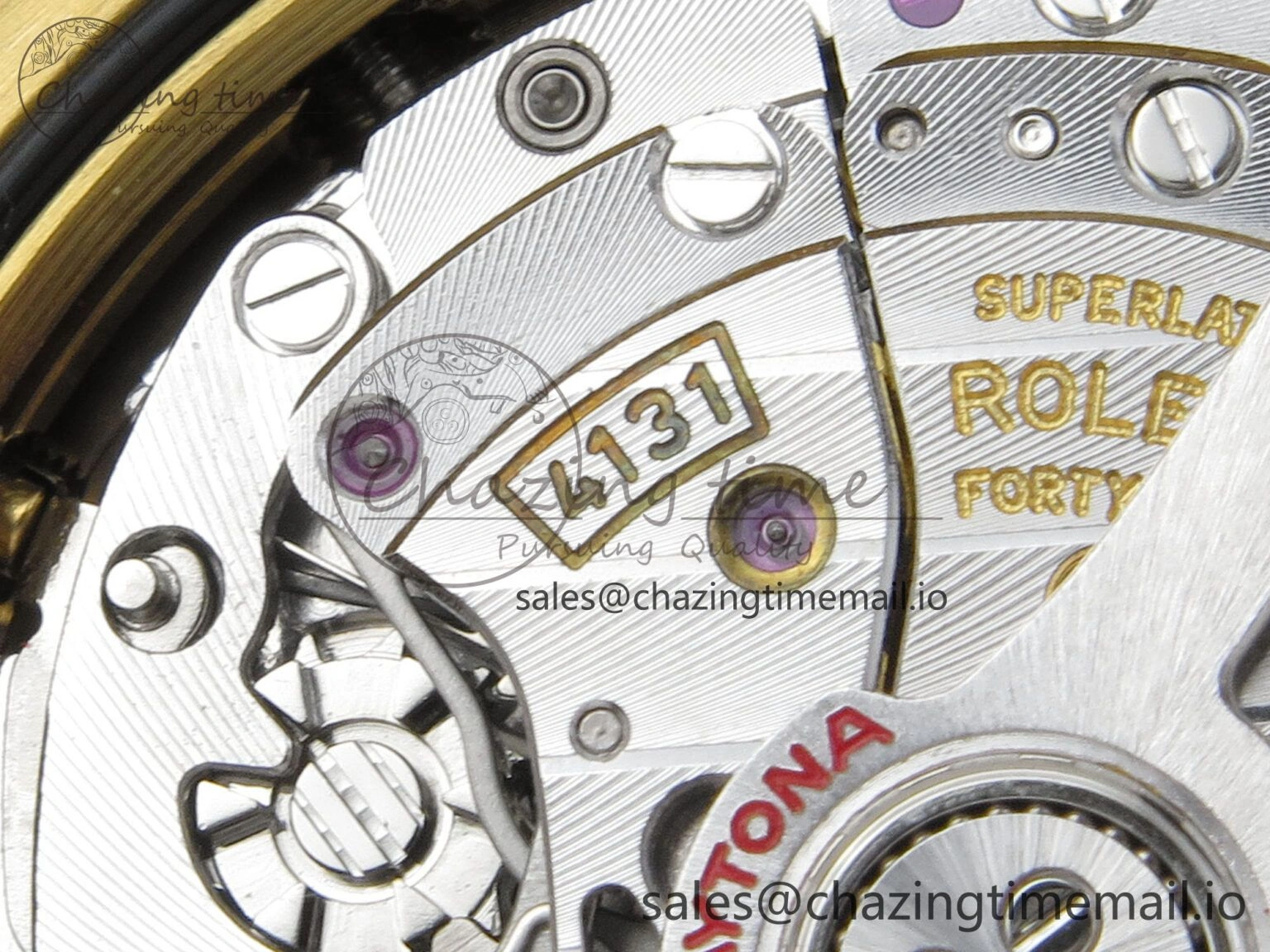 Daytona 126518LN THBF 1:1 Best Edition YG Black Dial on Oysterflex Strap SH4131