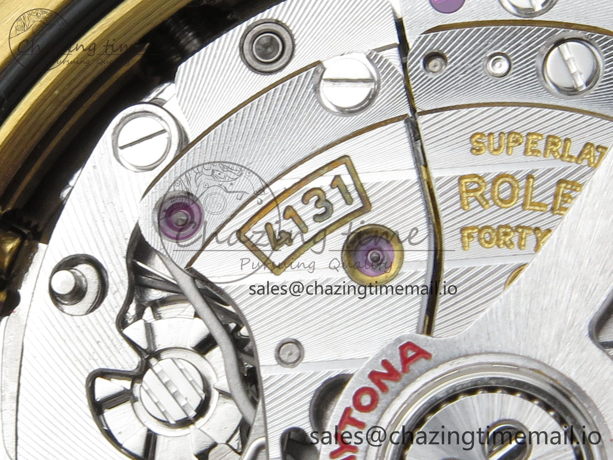 Daytona 126518LN THBF 1:1 Best Edition YG Black Dial on Oysterflex Strap SH4131