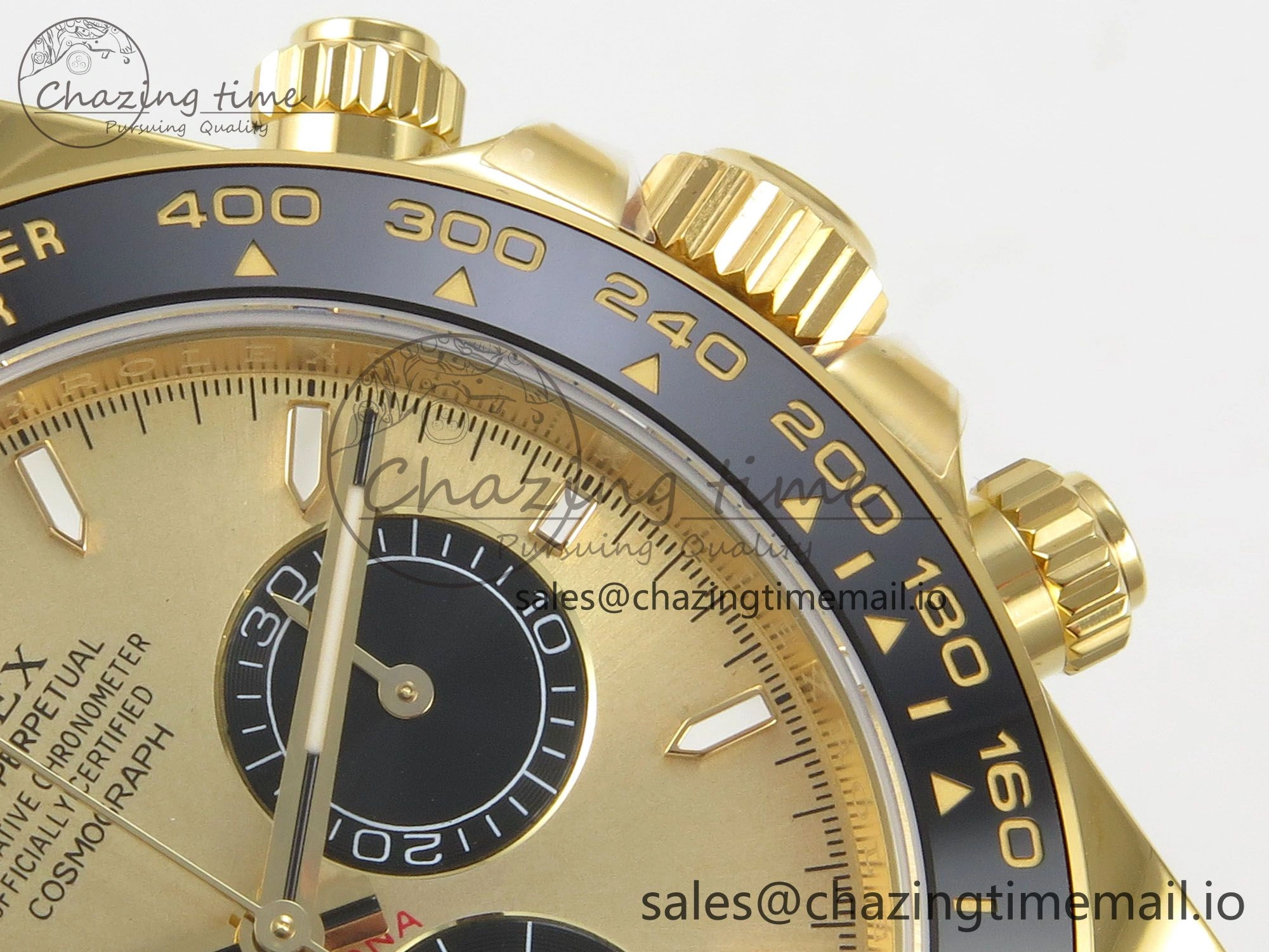 Daytona 126518LN THBF 1:1 Best Edition YG Black Dial on Oysterflex Strap SH4131