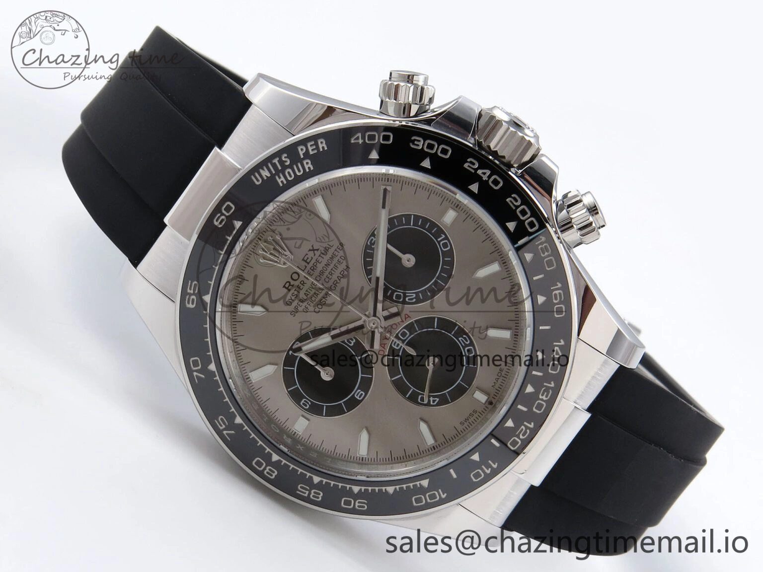 Daytona 126519 APSF 1:1 Best Edition Gray Dial on Oysterflex Strap SH4131 (Gain Weight)