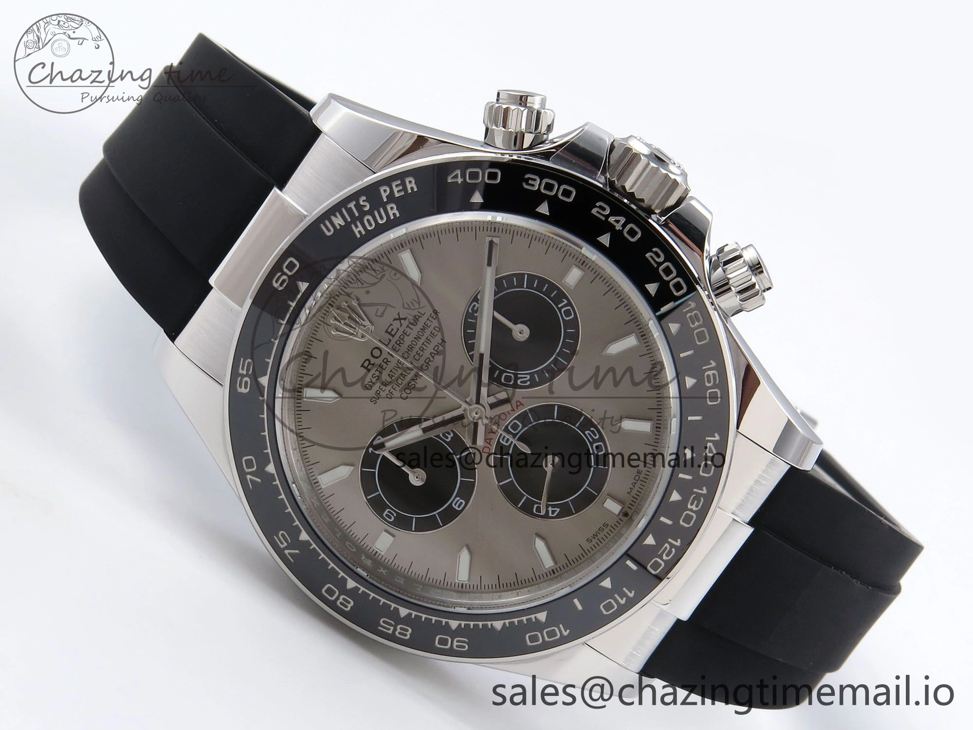 Daytona 126519 APSF 1:1 Best Edition Gray Dial on Oysterflex Strap SH4131 (Gain Weight)