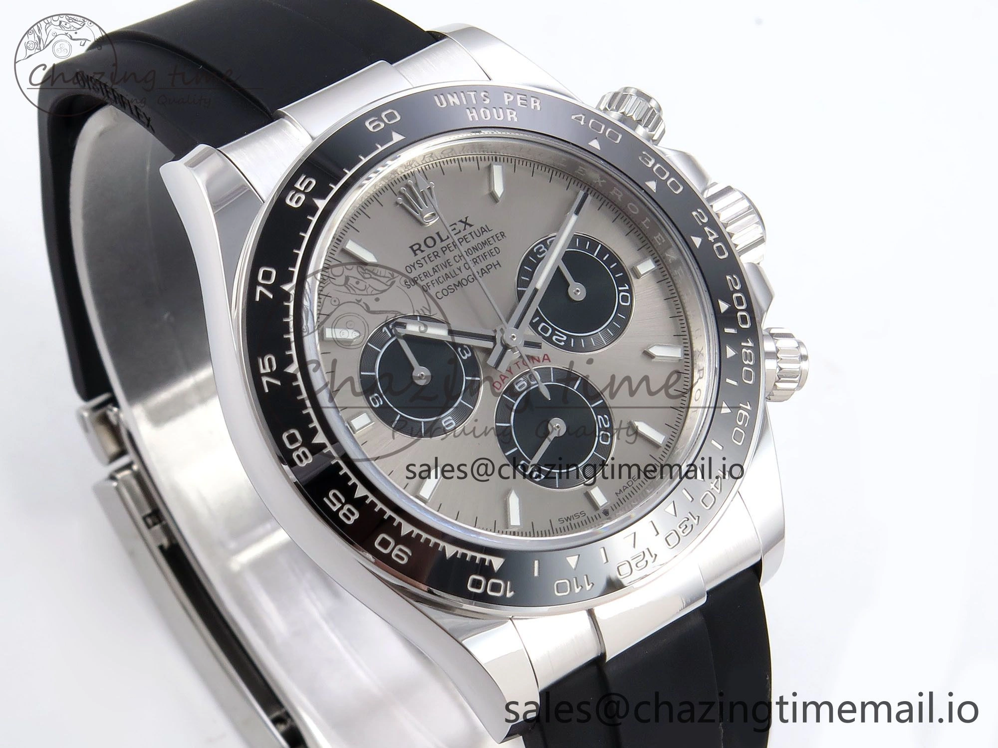 Daytona 126519 APSF 1:1 Best Edition Gray Dial on Oysterflex Strap SH4131 (Gain Weight)