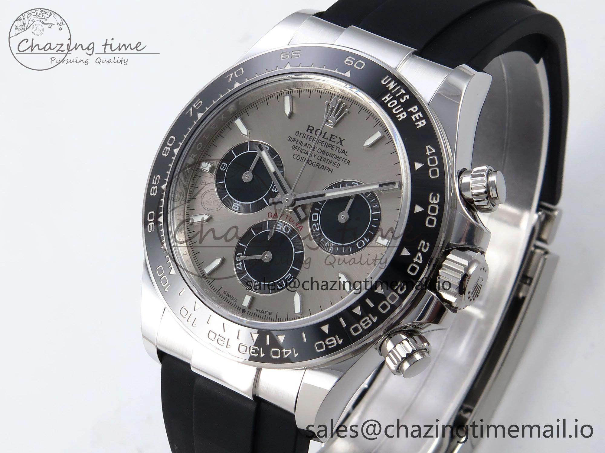 Daytona 126519 APSF 1:1 Best Edition Gray Dial on Oysterflex Strap SH4131 (Gain Weight)