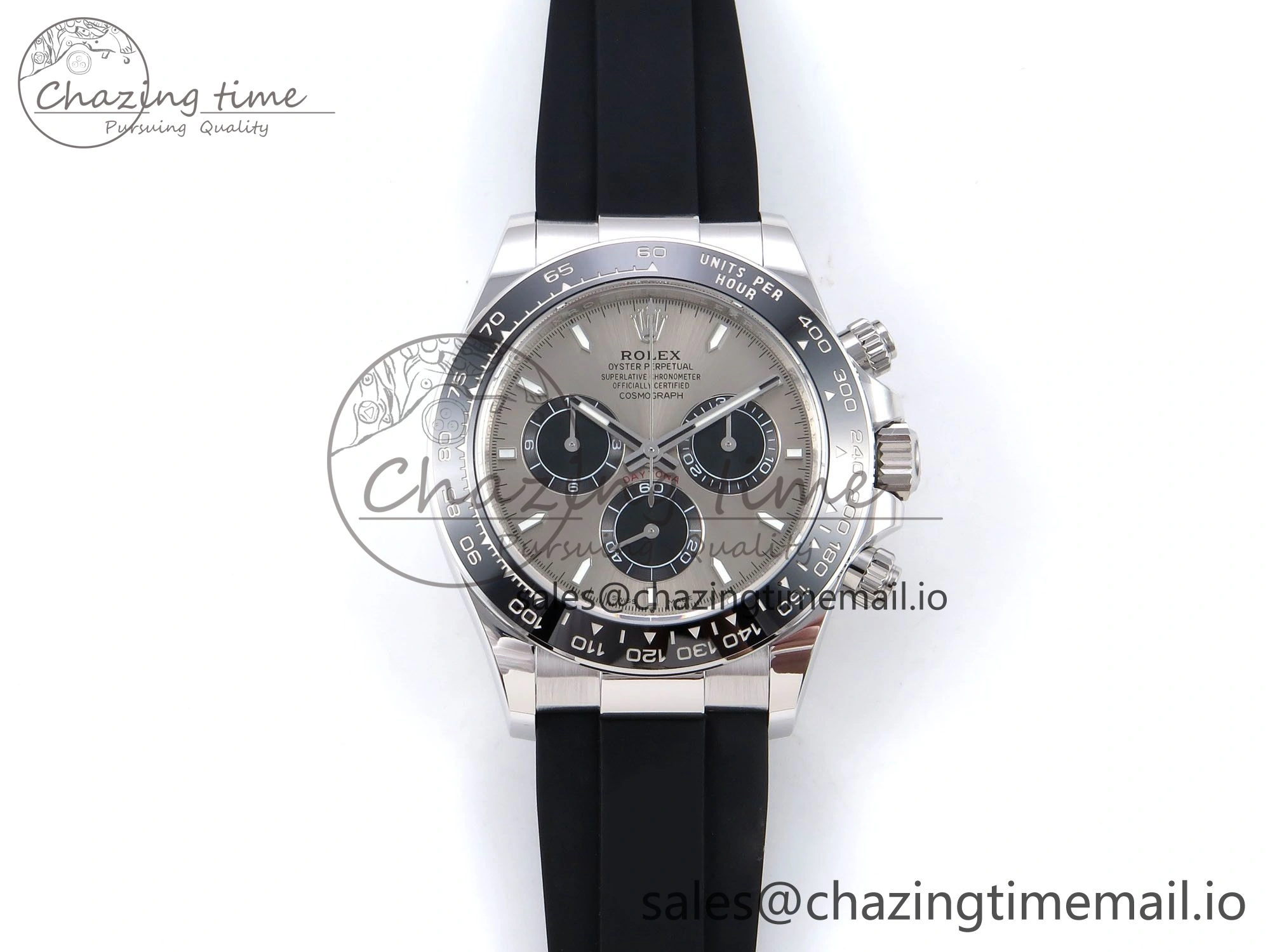 Daytona 126519 APSF 1:1 Best Edition Gray Dial on Oysterflex Strap SH4131 (Gain Weight)