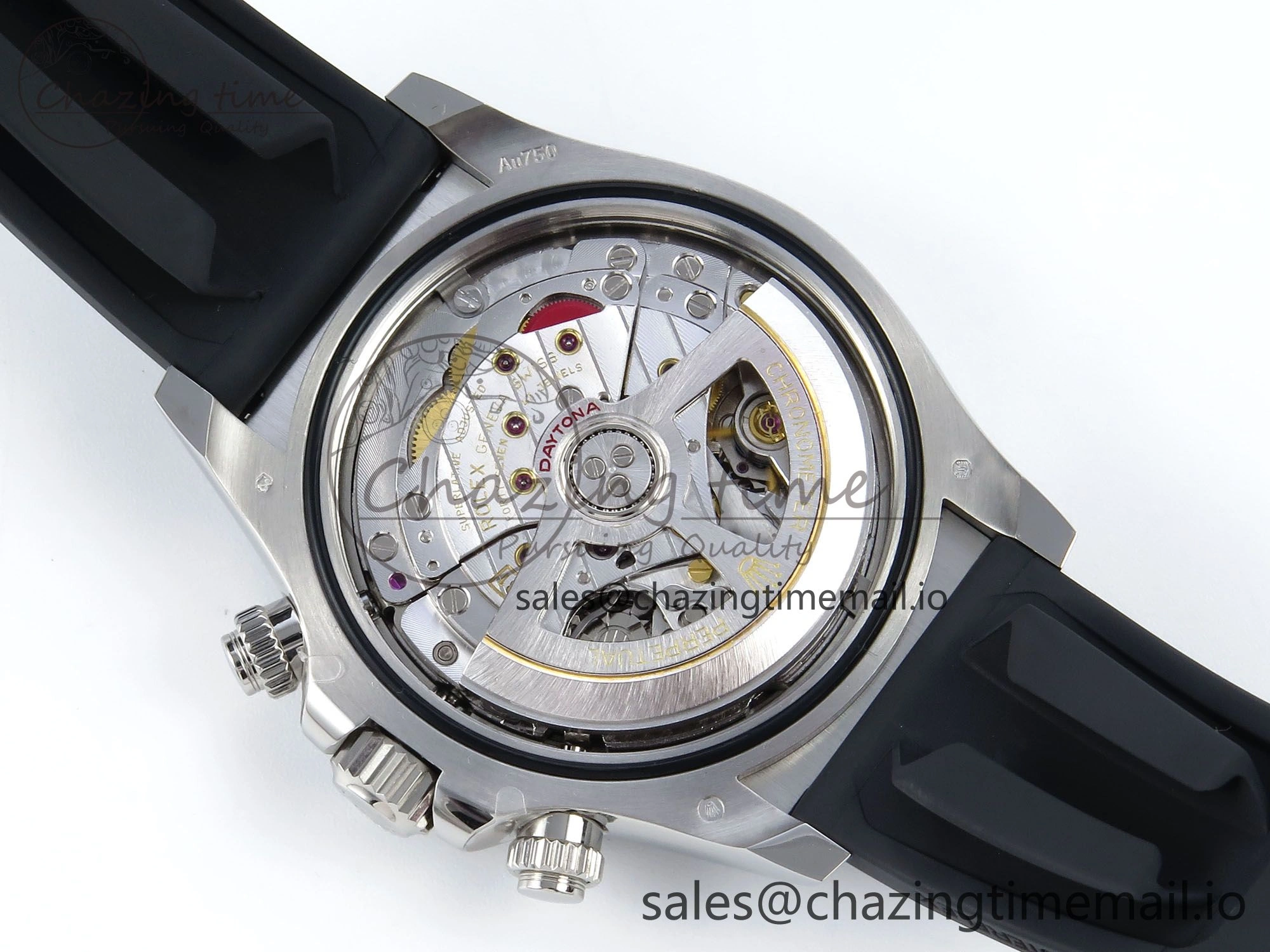Daytona 126519 Clean 1:1 Best Edition Black Dial on Oysterflex Rubber Strap SH4131
