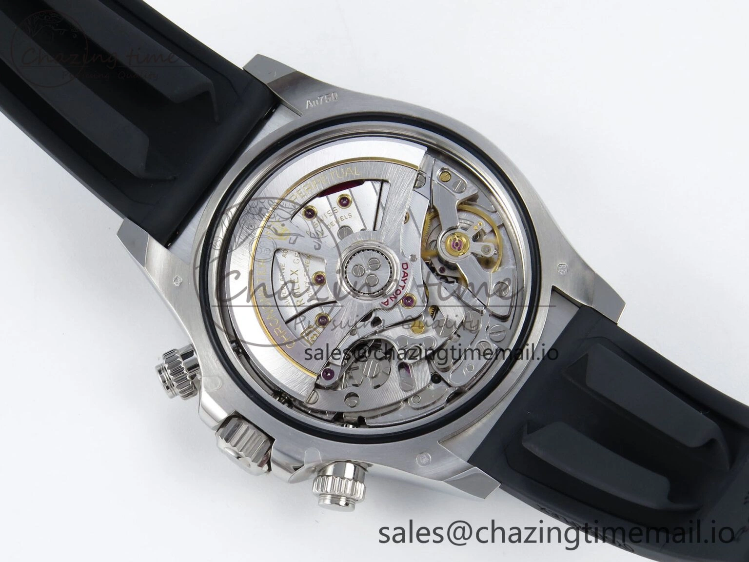 Daytona 126519 Clean 1:1 Best Edition Black Dial on Oysterflex Rubber Strap SH4131