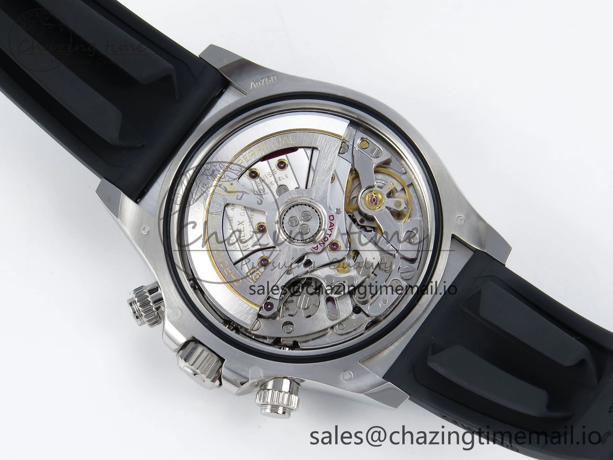 Daytona 126519 Clean 1:1 Best Edition Black Dial on Oysterflex Rubber Strap SH4131
