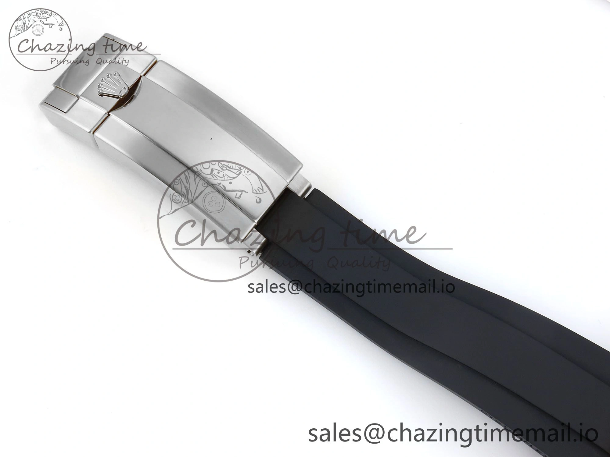 Daytona 126519 Clean 1:1 Best Edition Black Dial on Oysterflex Rubber Strap SH4131