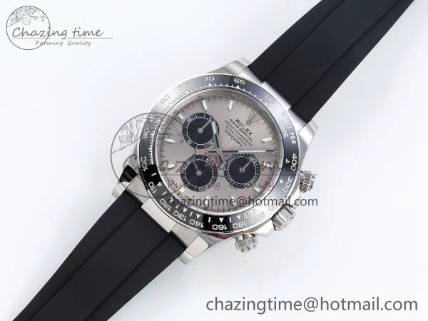 Daytona 126519 Clean 1:1 Best Edition Grey Dial on Oysterflex Rubber Strap DD4131