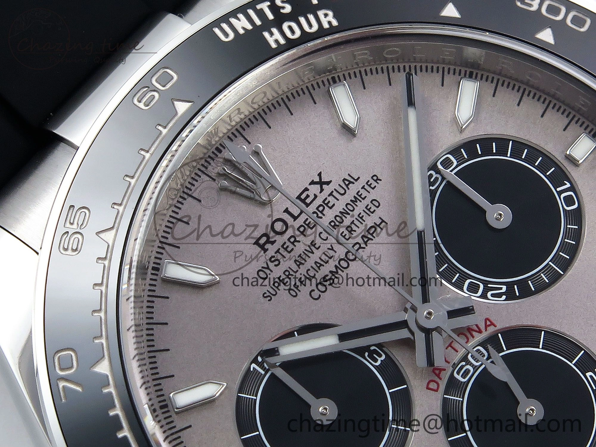 Daytona 126519 Clean 1:1 Best Edition Grey Dial on Oysterflex Rubber Strap DD4131