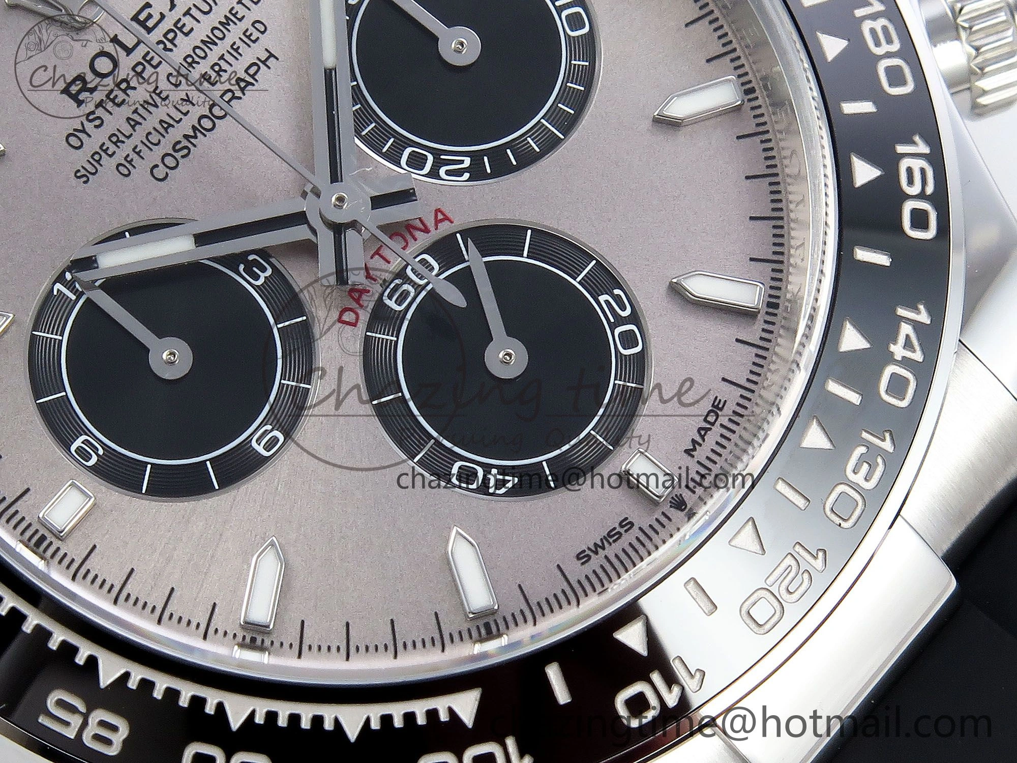 Daytona 126519 Clean 1:1 Best Edition Grey Dial on Oysterflex Rubber Strap DD4131