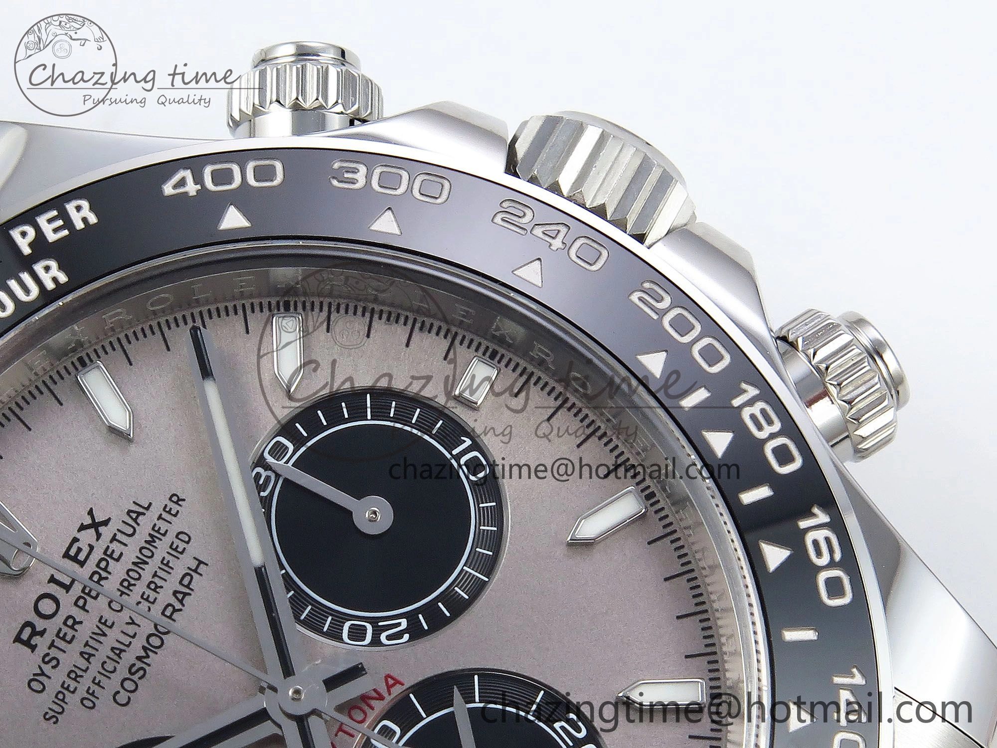 Daytona 126519 Clean 1:1 Best Edition Grey Dial on Oysterflex Rubber Strap DD4131