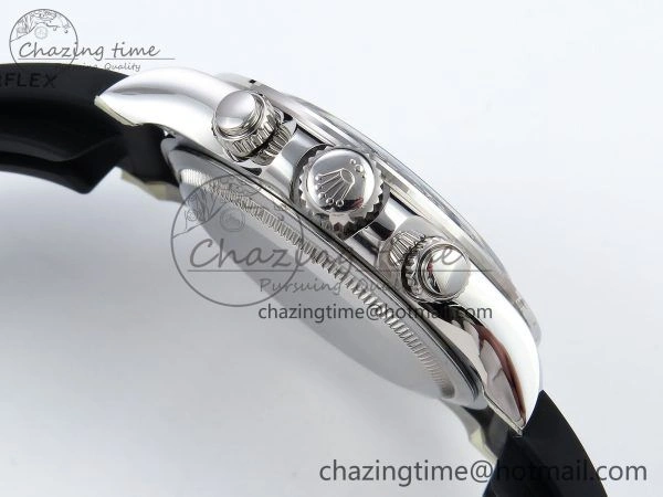 Daytona 126519 Clean 1:1 Best Edition Grey Dial on Oysterflex Rubber Strap DD4131