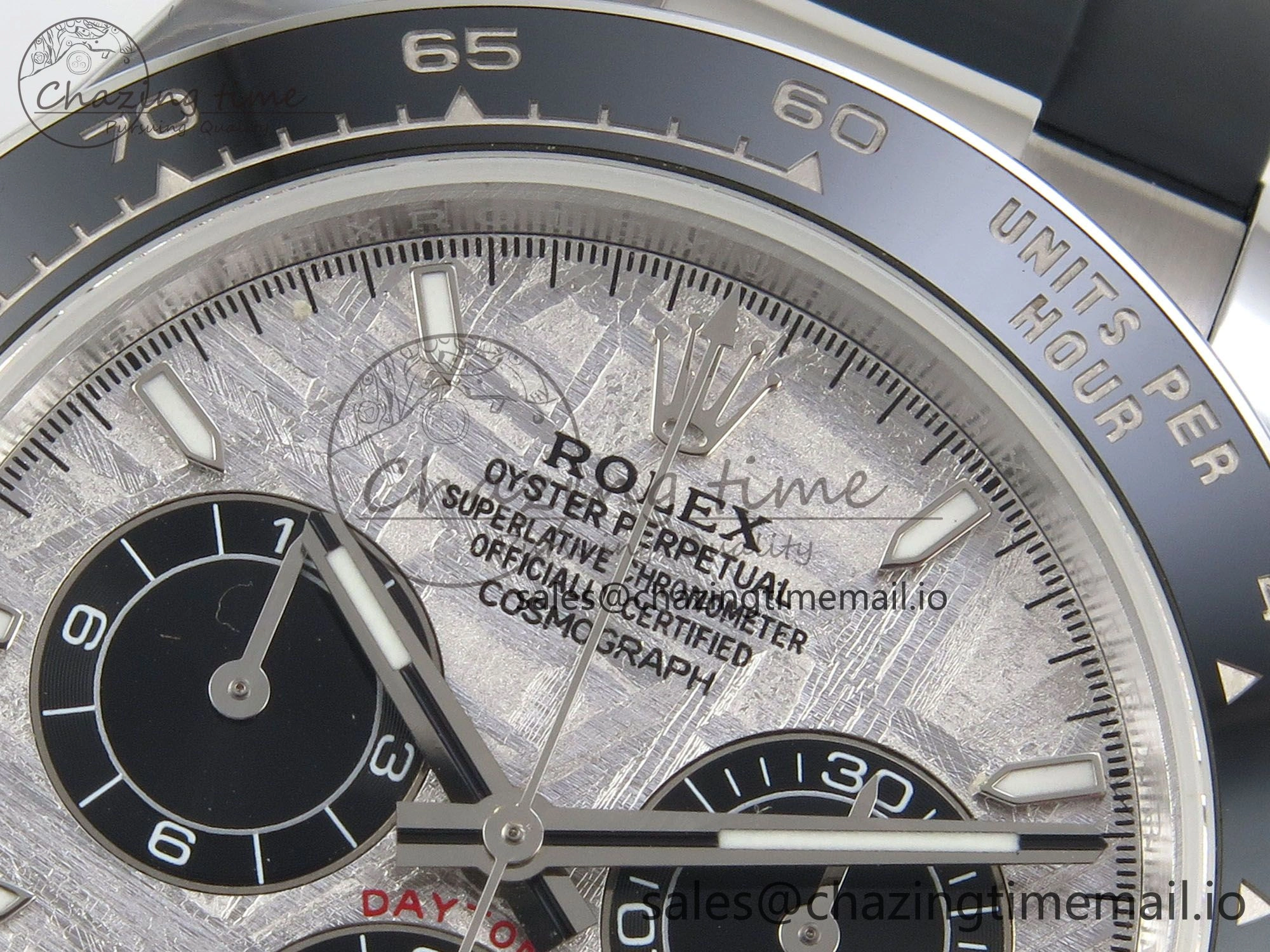 Daytona 126519 Gain Weight SWF 1:1 Best Edition Meteorite Dial Sticks Markers on Oysterflex Strap SH4131
