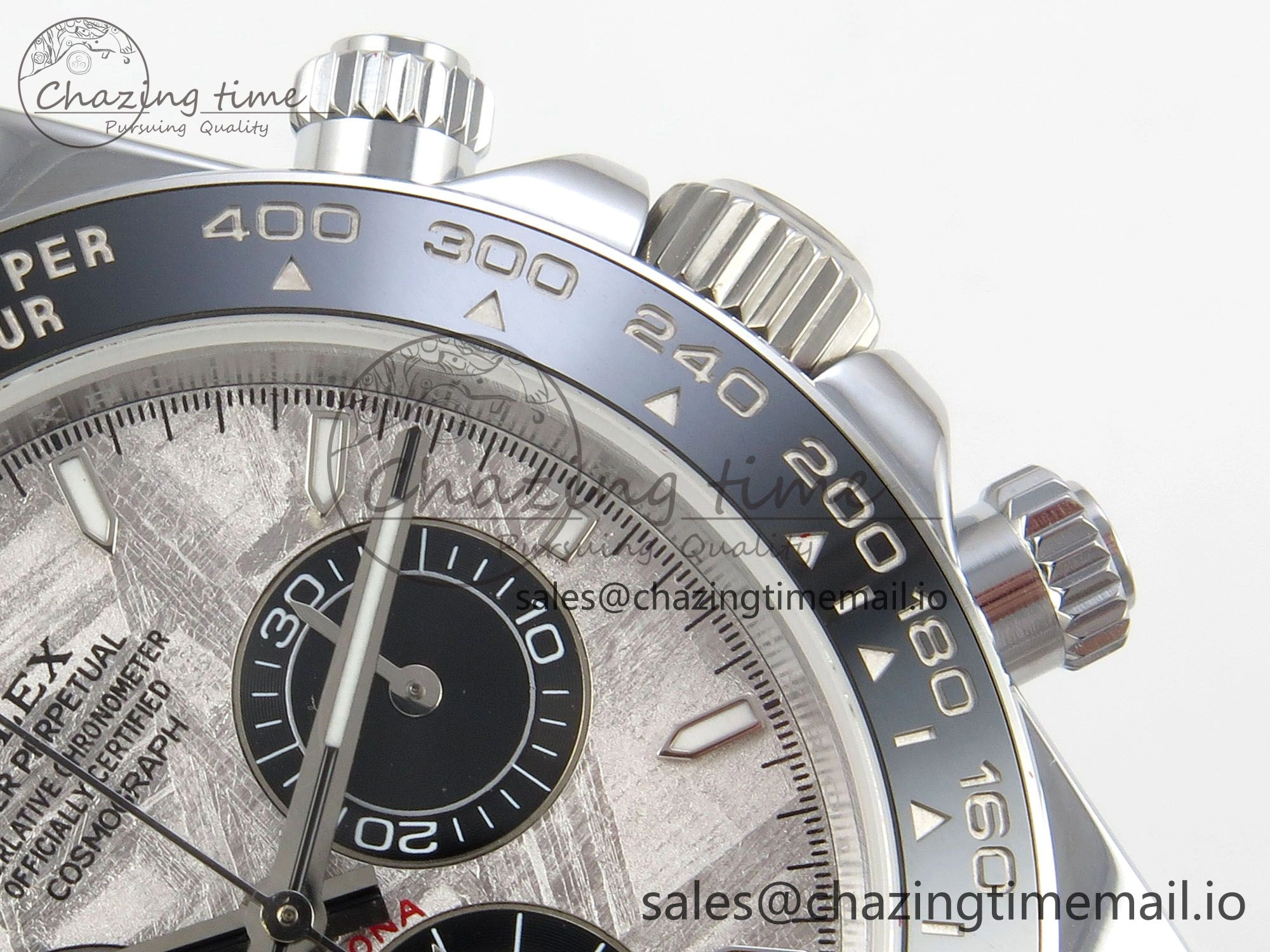 Daytona 126519 Gain Weight SWF 1:1 Best Edition Meteorite Dial Sticks Markers on Oysterflex Strap SH4131
