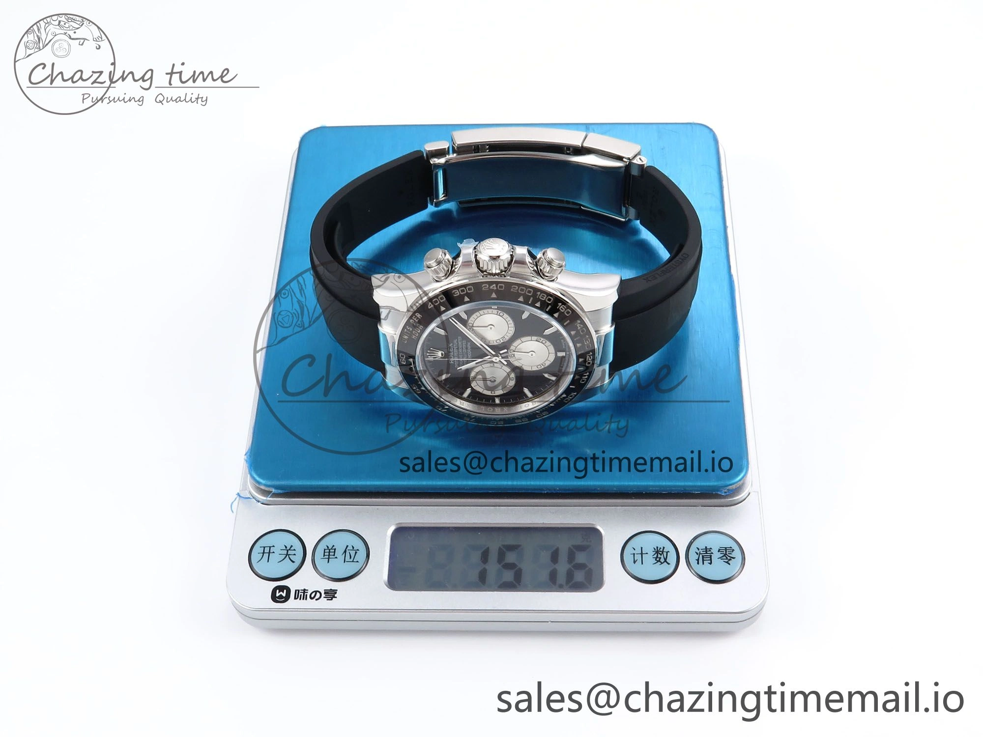 Daytona 126519 LN APSF 1:1 Best Edition Black Dial on Oysterflex Strap SH4131（Gain Weight）