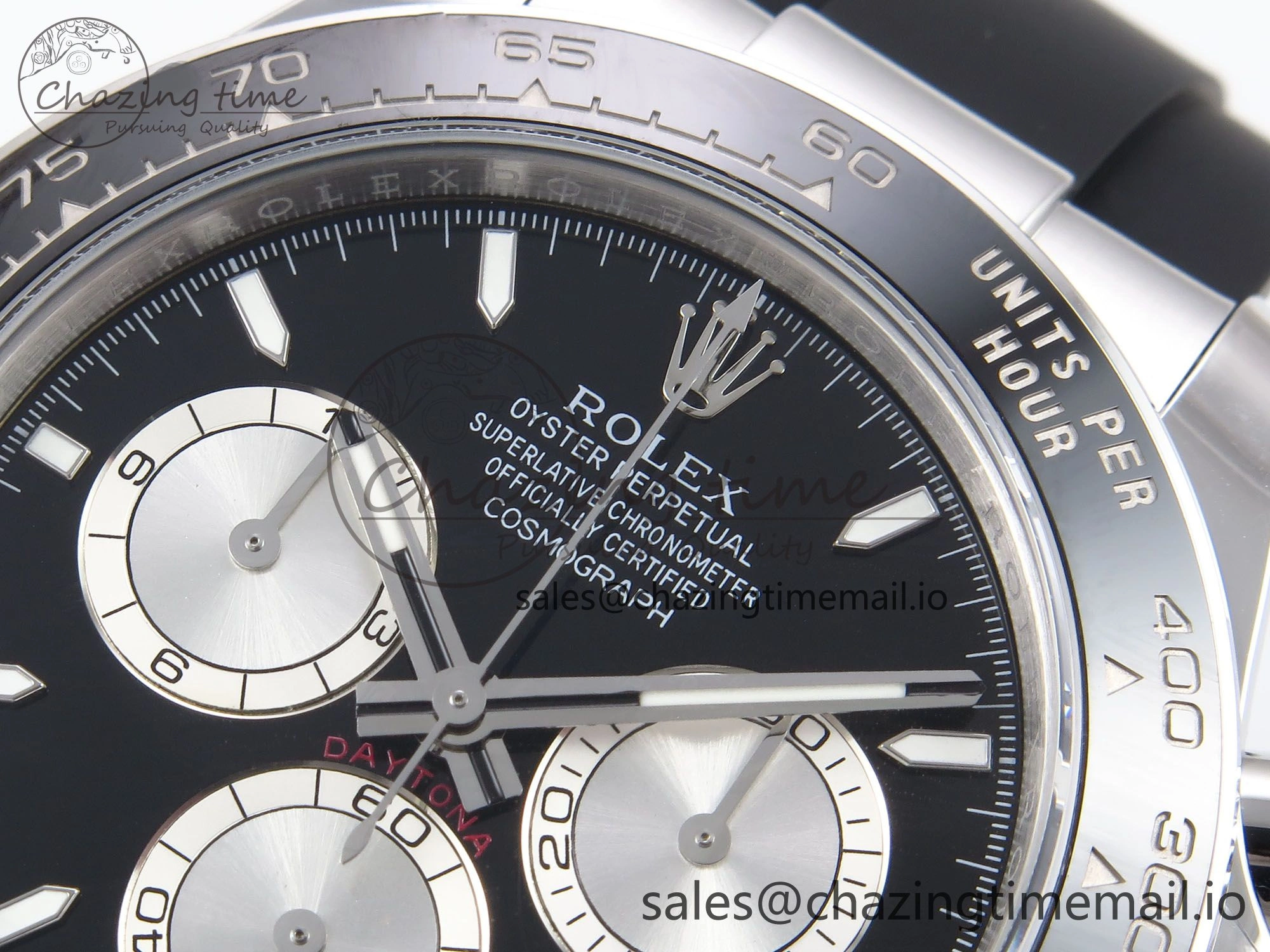 Daytona 126519 LN APSF 1:1 Best Edition Black Dial on Oysterflex Strap SH4131（Gain Weight）