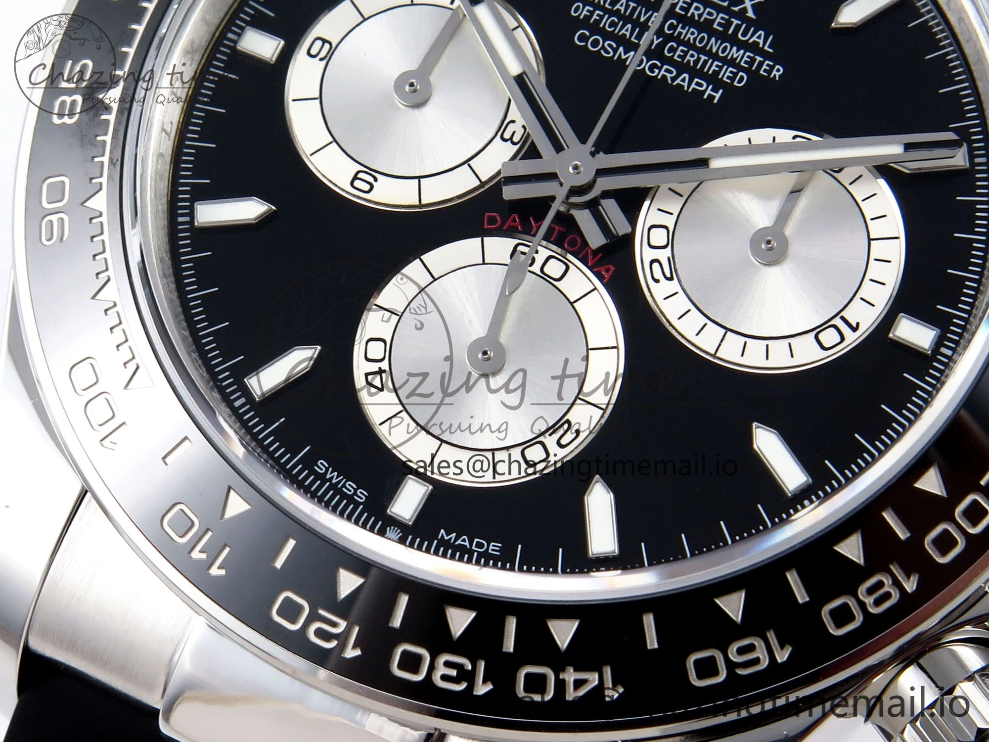 Daytona 126519 LN APSF 1:1 Best Edition Black Dial on Oysterflex Strap SH4131（Gain Weight）