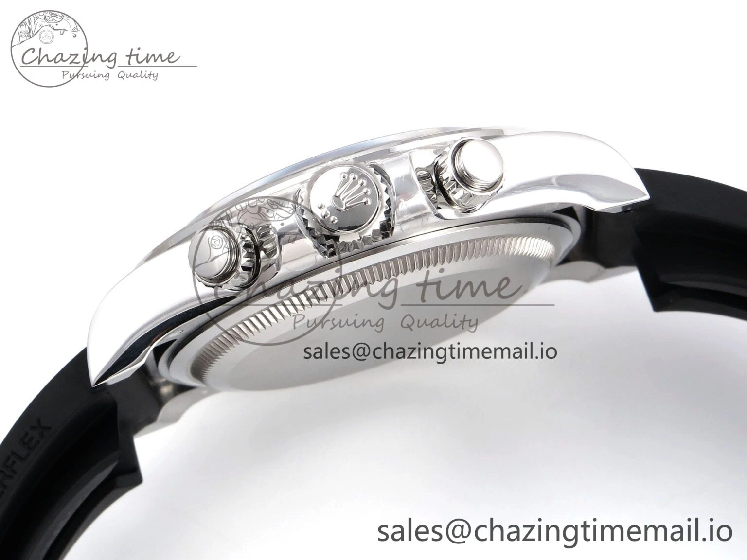 Daytona 126519 LN APSF 1:1 Best Edition Black Dial on Oysterflex Strap SH4131（Gain Weight）