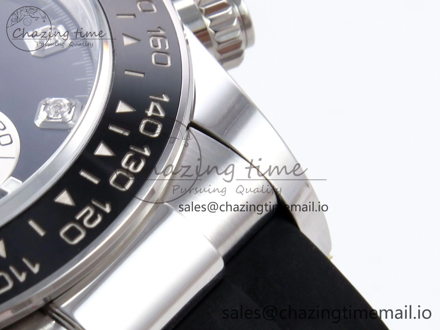 Daytona 126519 LN APSF 1:1 Best Edition Black Diamonds Dial on Oysterflex Strap SH4131（Gain Weight）