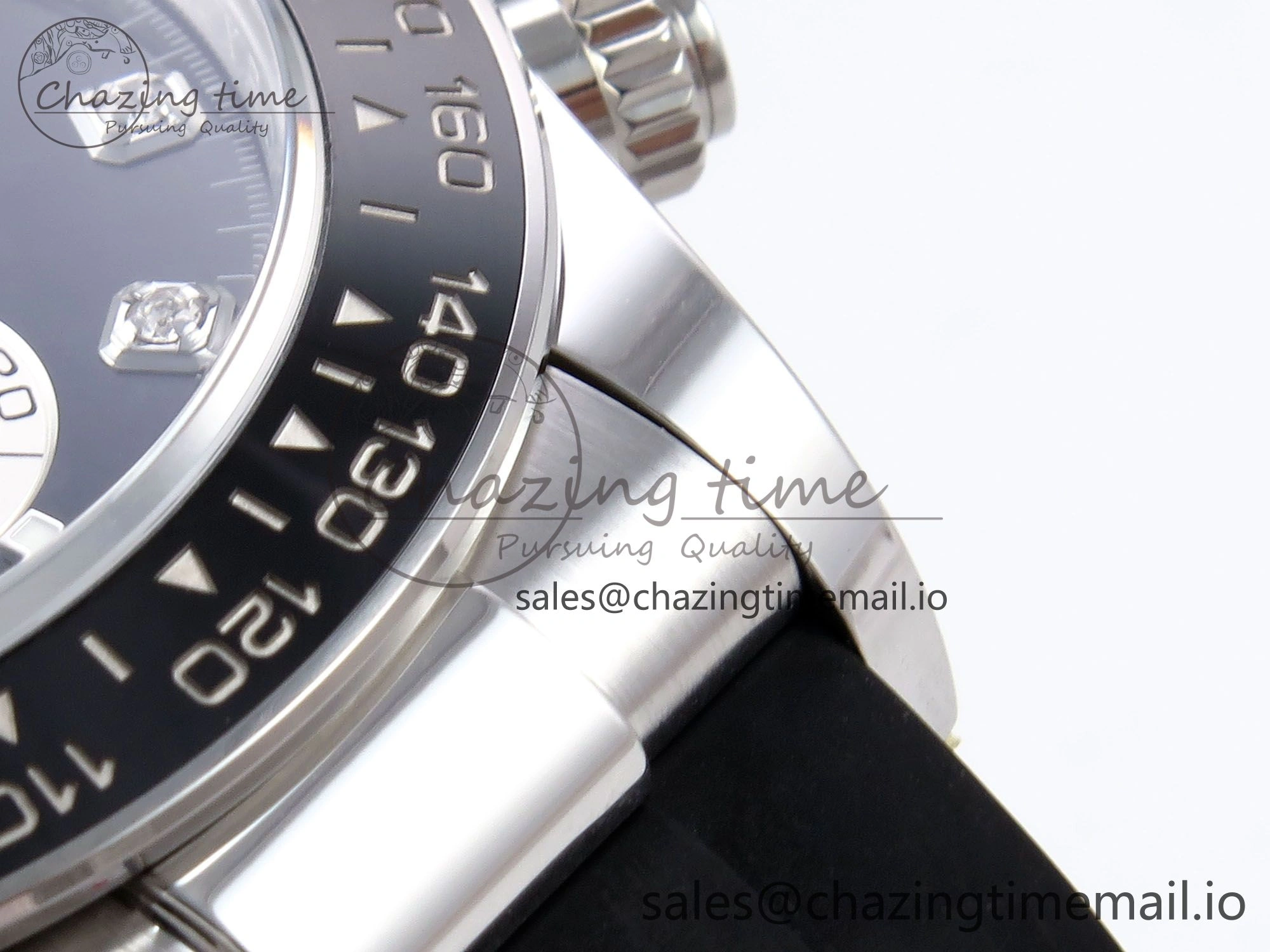 Daytona 126519 LN APSF 1:1 Best Edition Black Diamonds Dial on Oysterflex Strap SH4131（Gain Weight）
