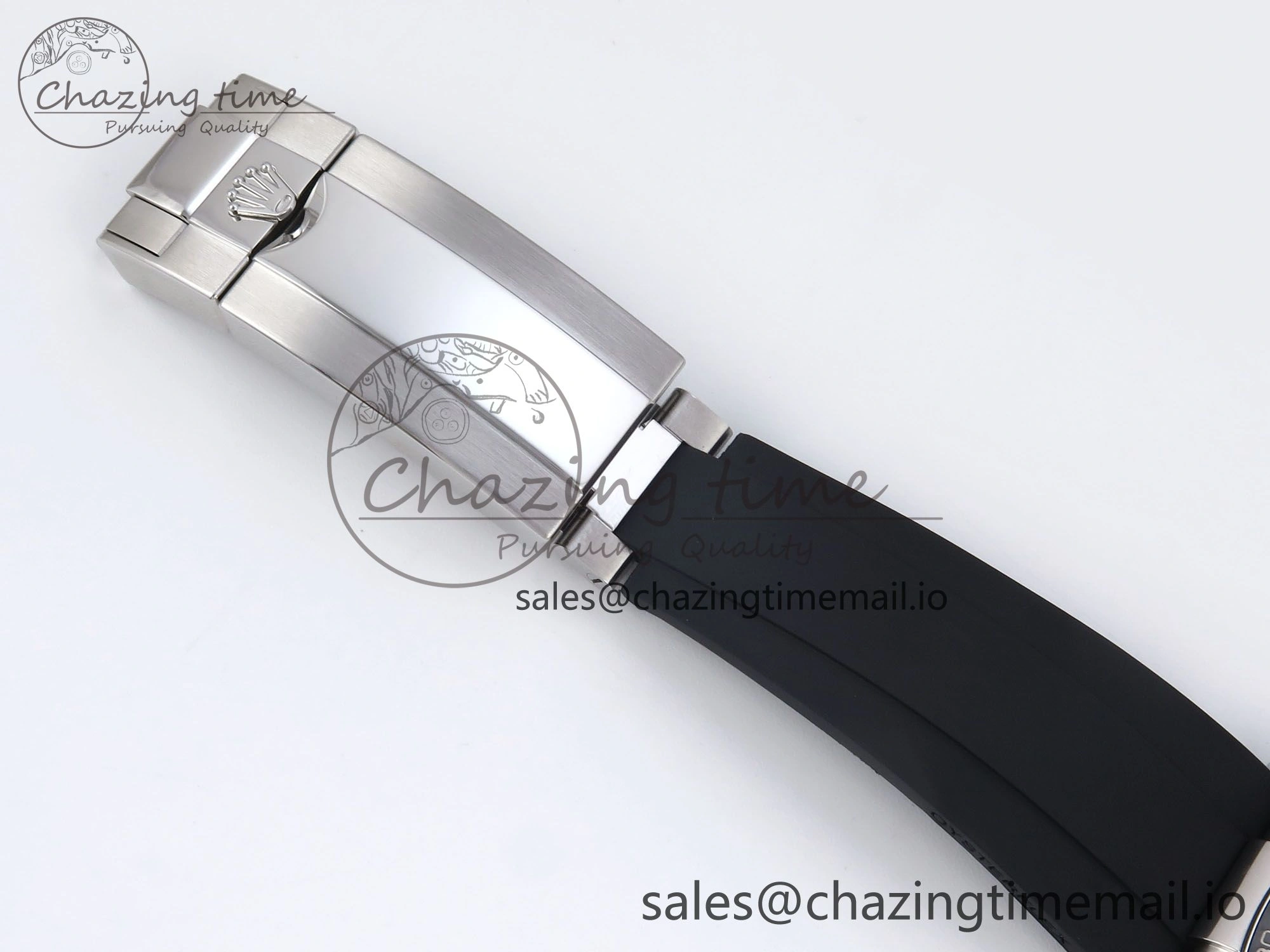 Daytona 126519 QF+ 1:1 Best Edition 904L Steel Gray Dial on Black Rubber Strap SH4131