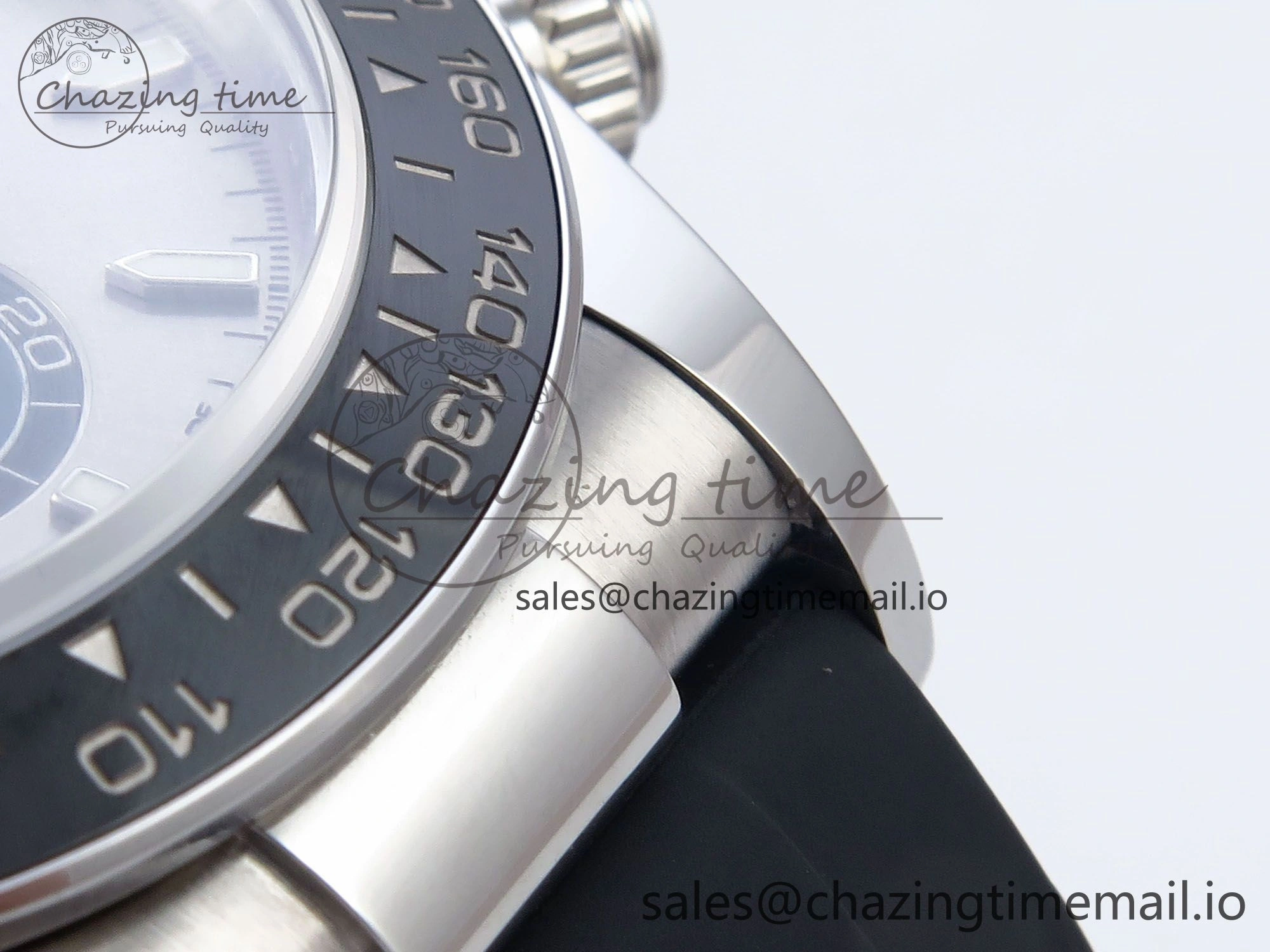 Daytona 126519 QF+ 1:1 Best Edition 904L Steel Gray Dial on Black Rubber Strap SH4131