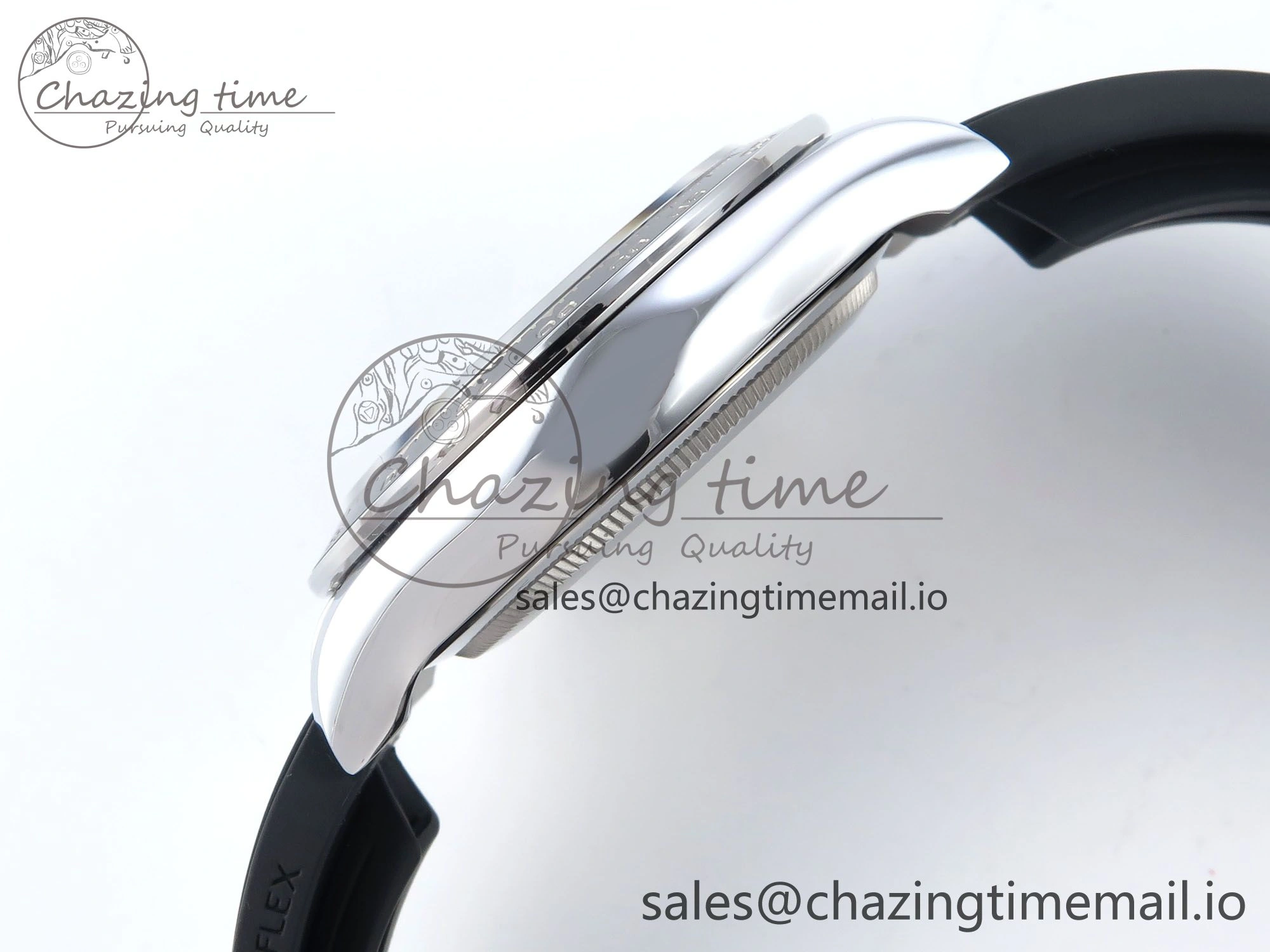 Daytona 126519 QF 1:1 Best Edition Black Gray Dial Diamonds on Oysterflex Strap QF4131 V10