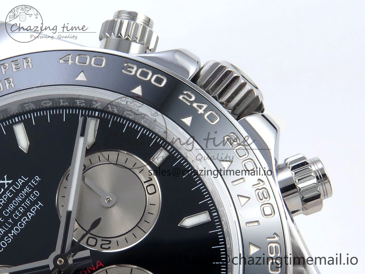 Daytona 126519 QF 1:1 Best Edition Black Gray Dial on Oysterflex Strap QF4131 V10