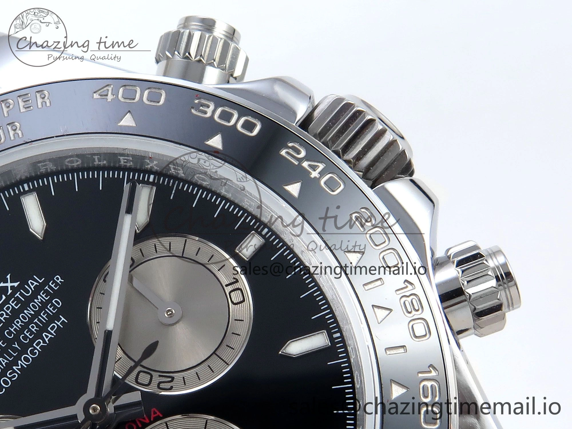 Daytona 126519 QF 1:1 Best Edition Black Gray Dial on Oysterflex Strap QF4131 V10