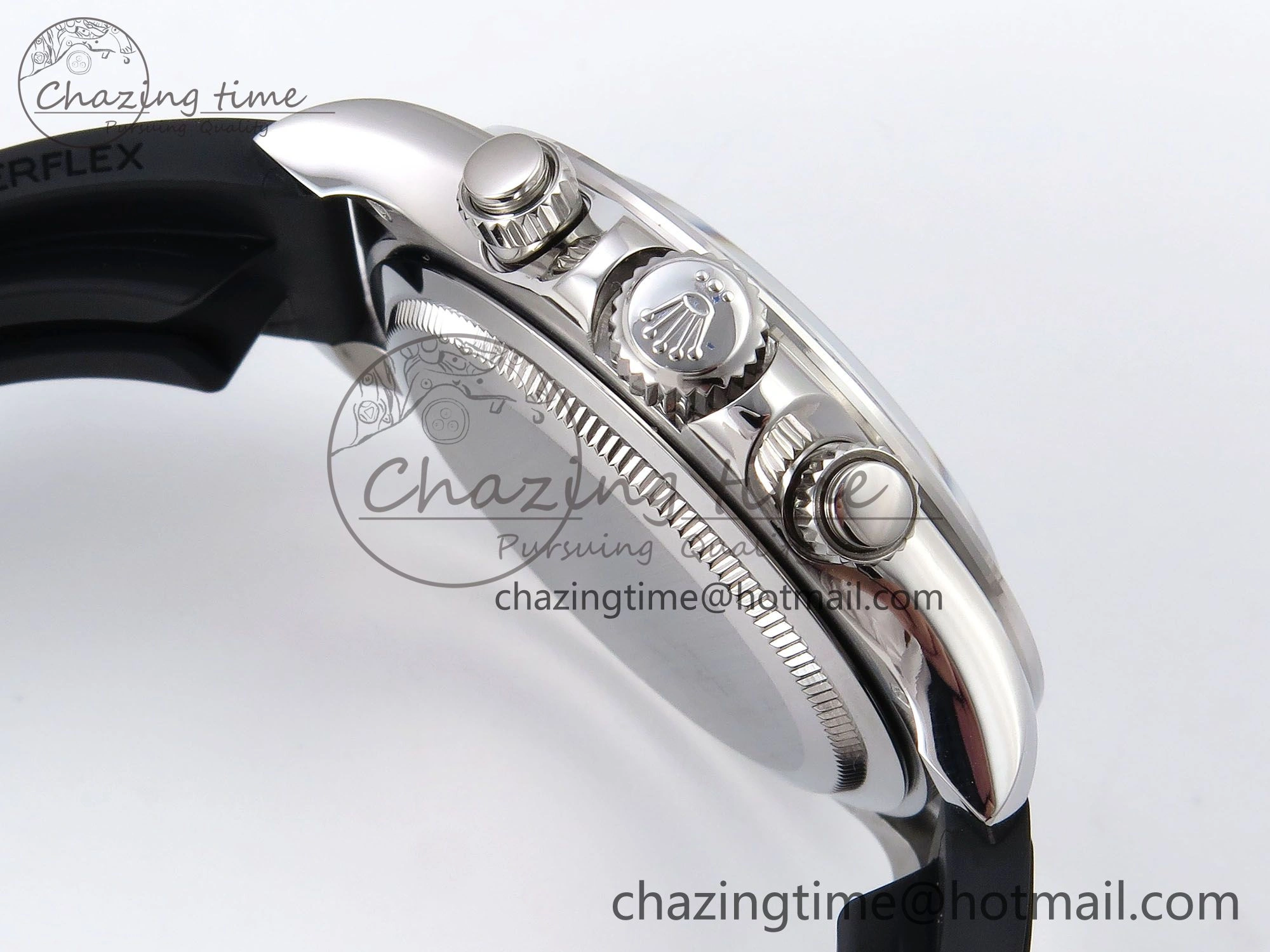 Daytona 126519 QF 1:1 Best Edition Black Silver Dial on Oysterflex Strap SH4131 V5