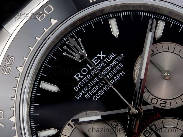 Daytona 126519 QF 1:1 Best Edition Black Silver Dial on Oysterflex Strap SH4131 V5