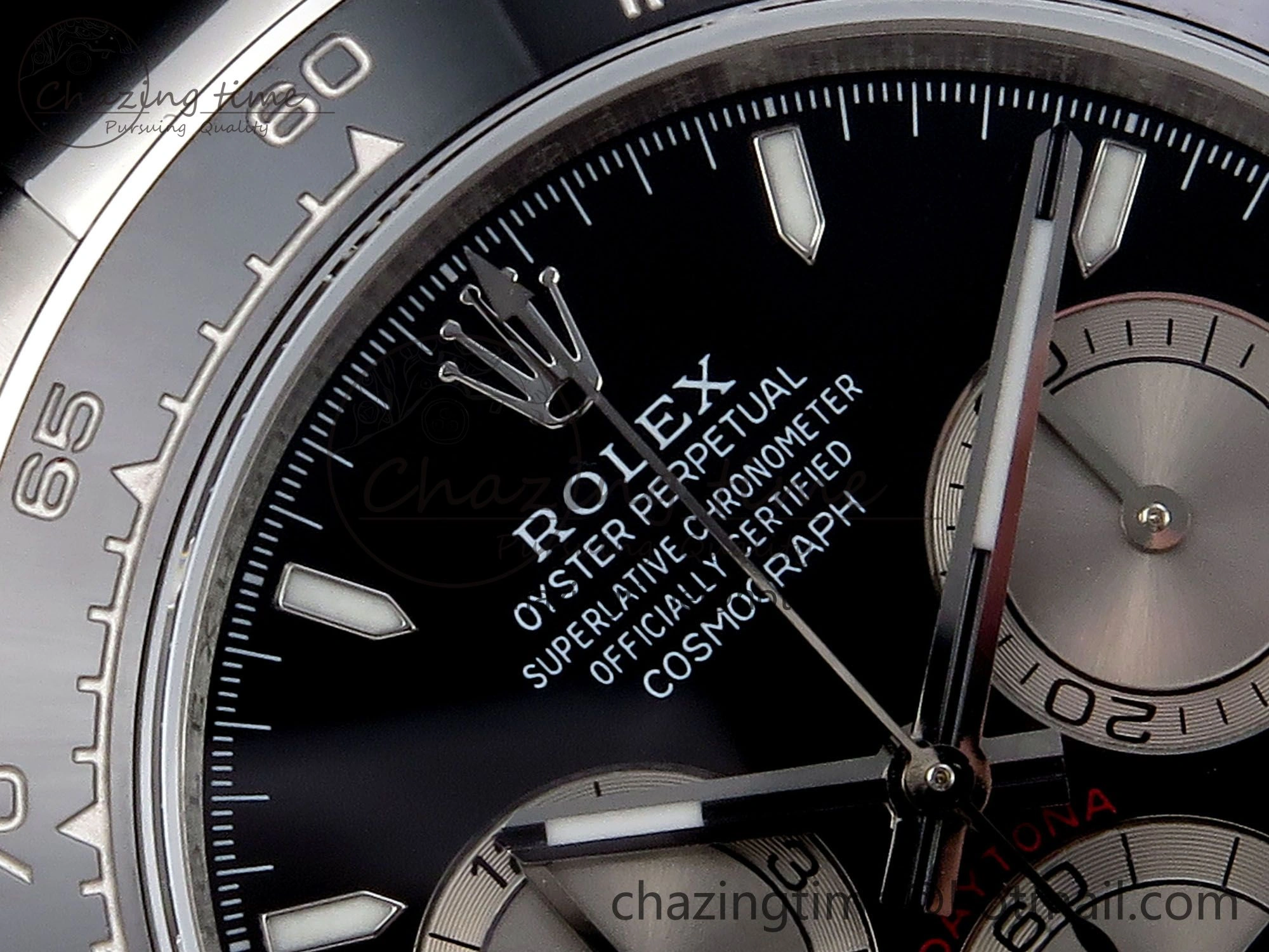 Daytona 126519 QF 1:1 Best Edition Black Silver Dial on Oysterflex Strap SH4131 V5