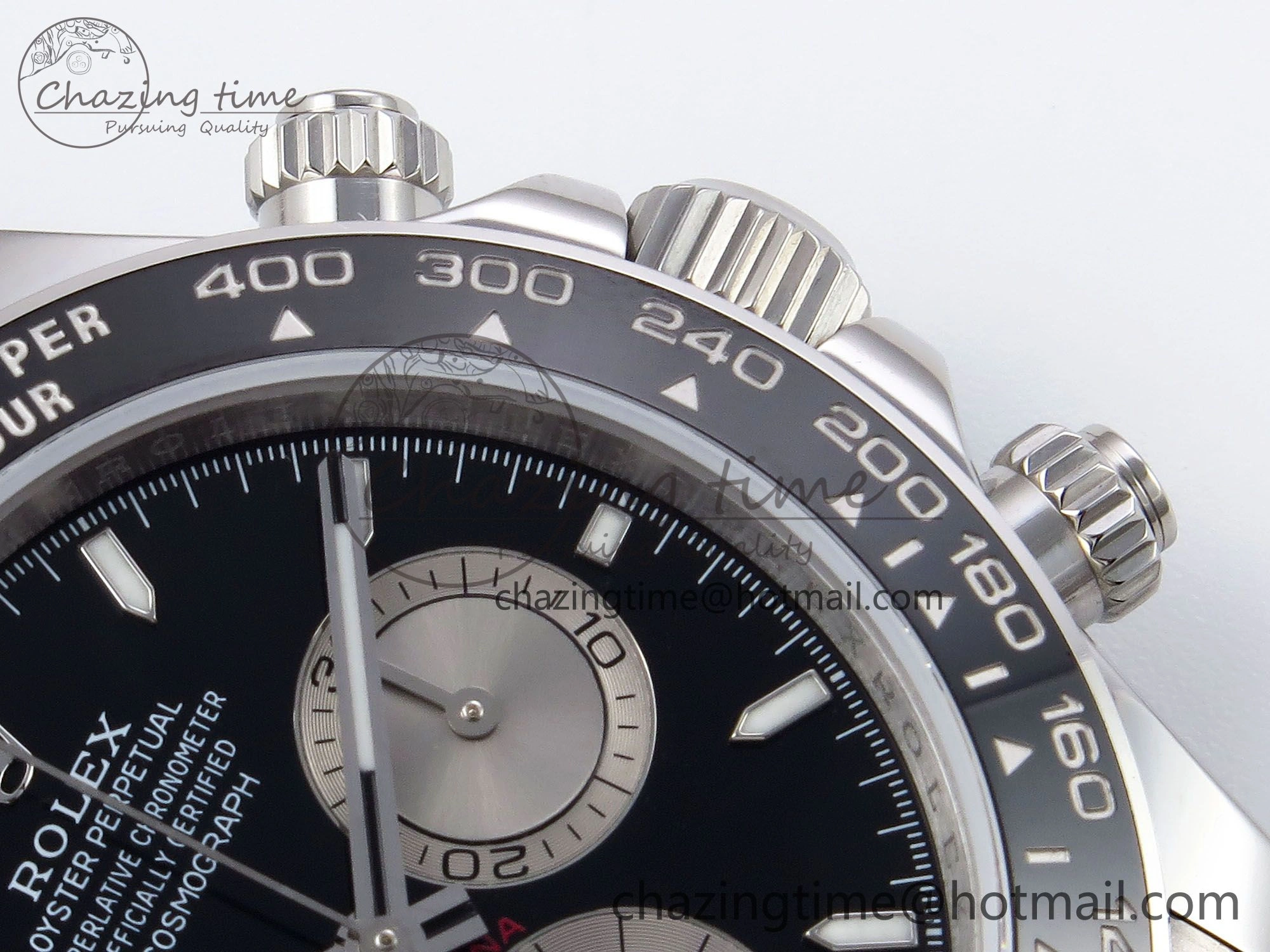 Daytona 126519 QF 1:1 Best Edition Black Silver Dial on Oysterflex Strap SH4131 V5