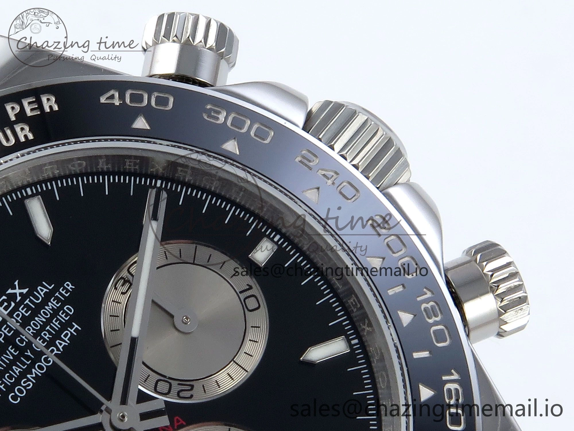 Daytona 126519 QF 1:1 Best Edition Black Silver Dial on Oysterflex Strap SH4131 V5