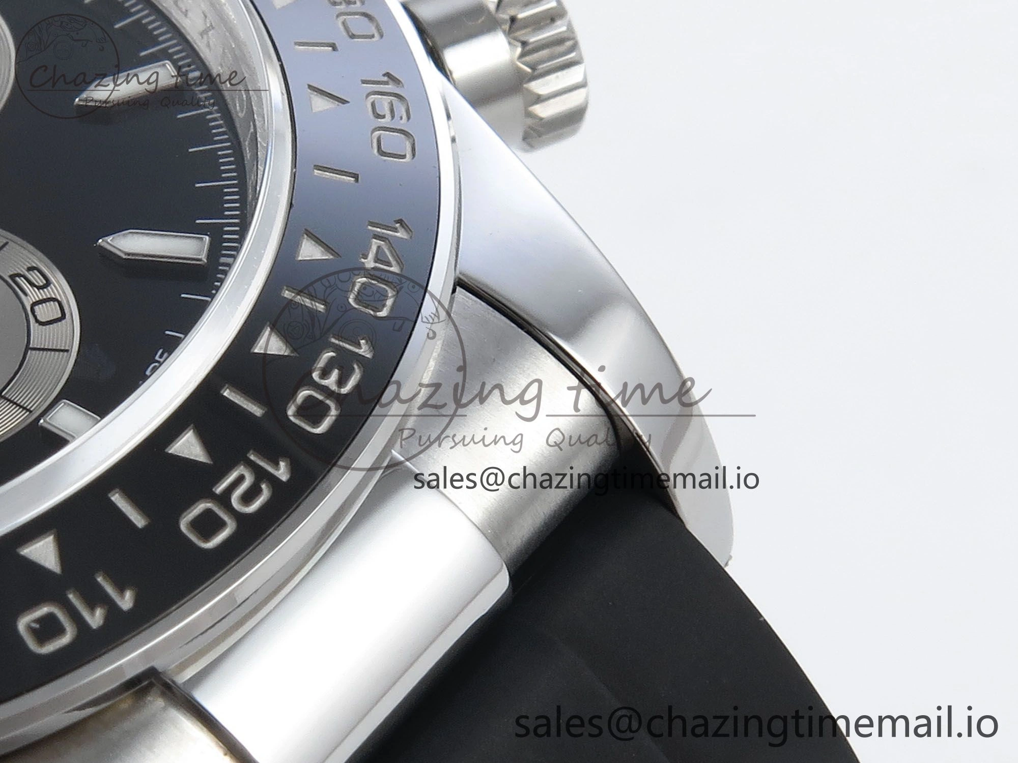 Daytona 126519 QF 1:1 Best Edition Black Silver Dial on Oysterflex Strap SH4131 V5