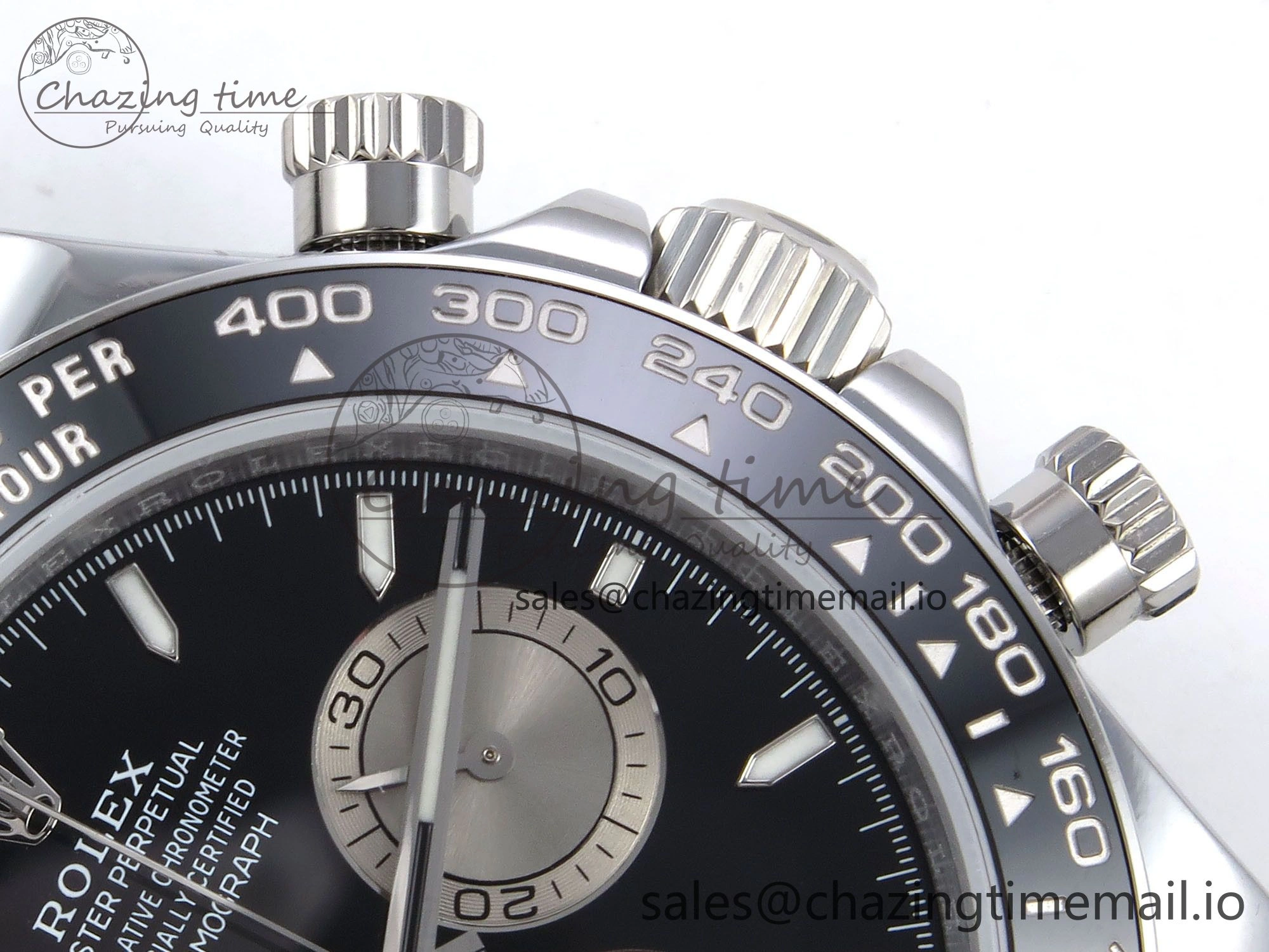 Daytona 126519 QF 1:1 Best Edition Black Silver Dial on Oysterflex Strap SH4131 V6（Gain Weight）